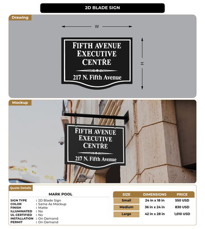 CUSTOM MOCKUP SIGN FOR Mark  Pool