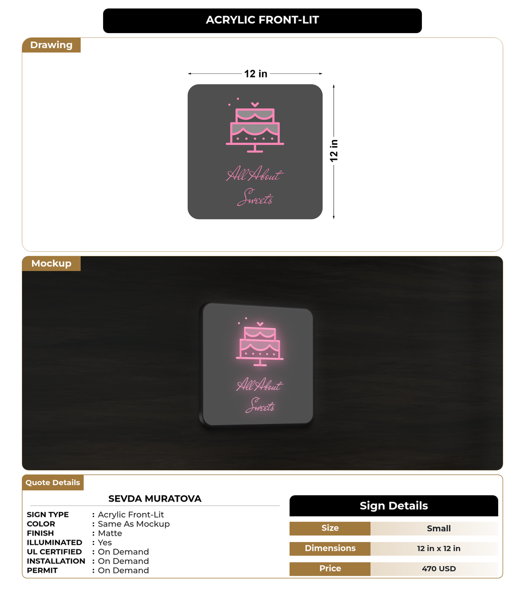 CUSTOM MOCKUP SIGN FOR Sevda Muratova