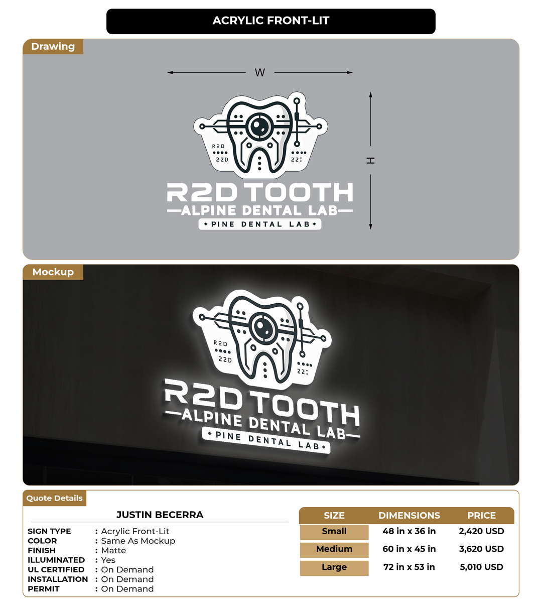 CUSTOM MOCKUP SIGN FOR Justin Becerra
