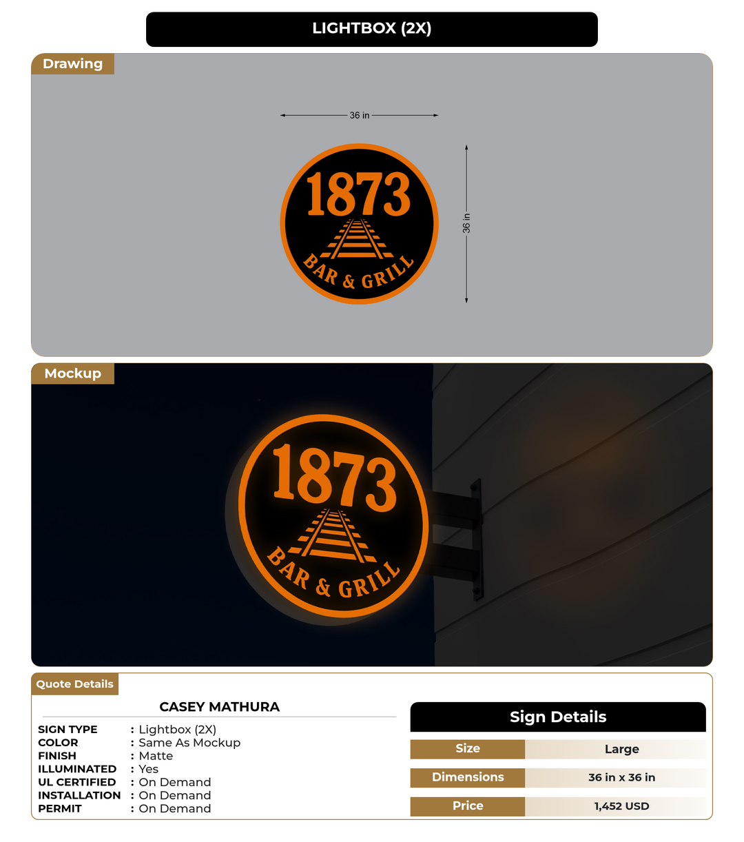 30% Upfront Payment Link For Casey Mathura