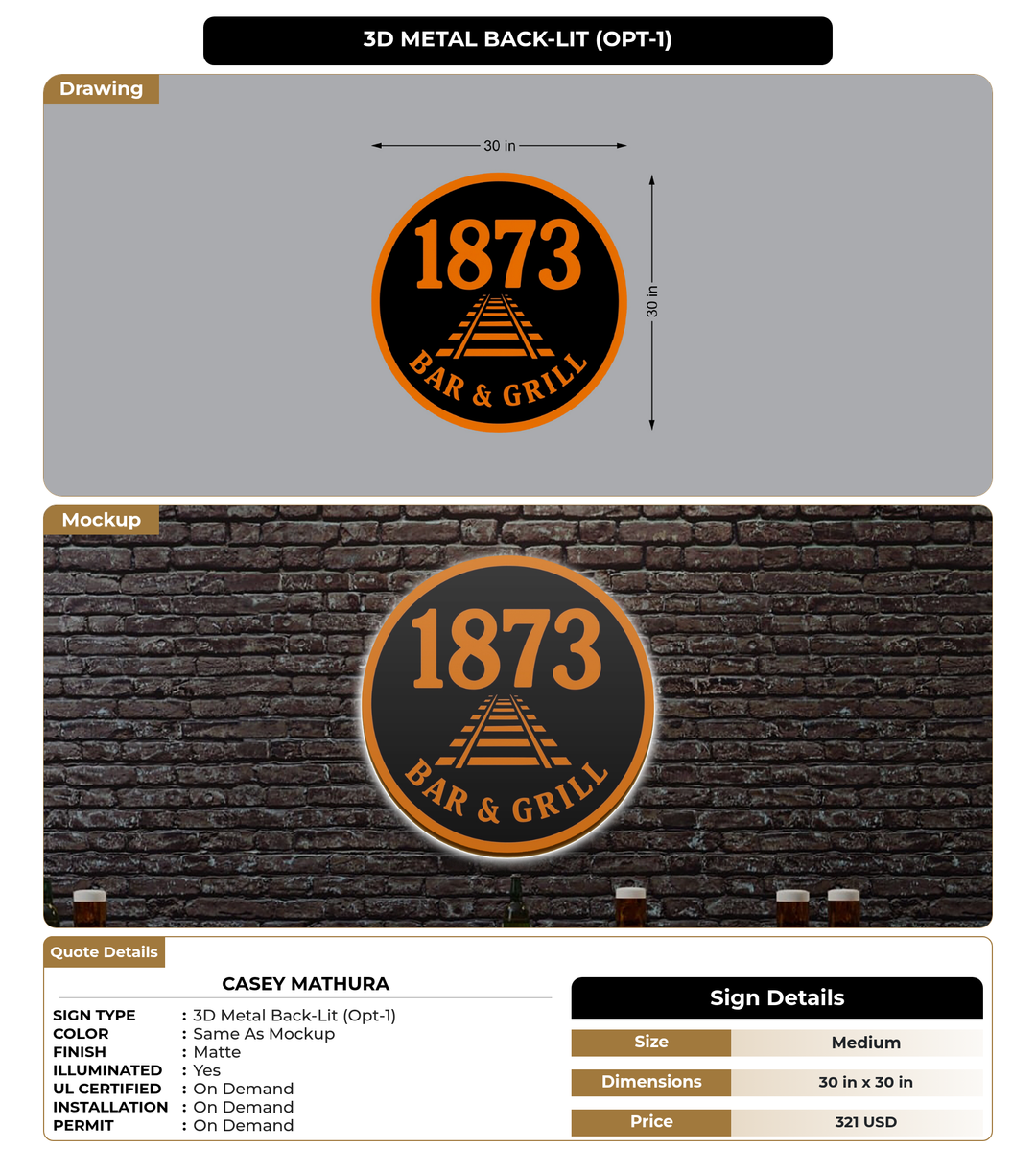 30% Upfront Payment Link For Casey Mathura
