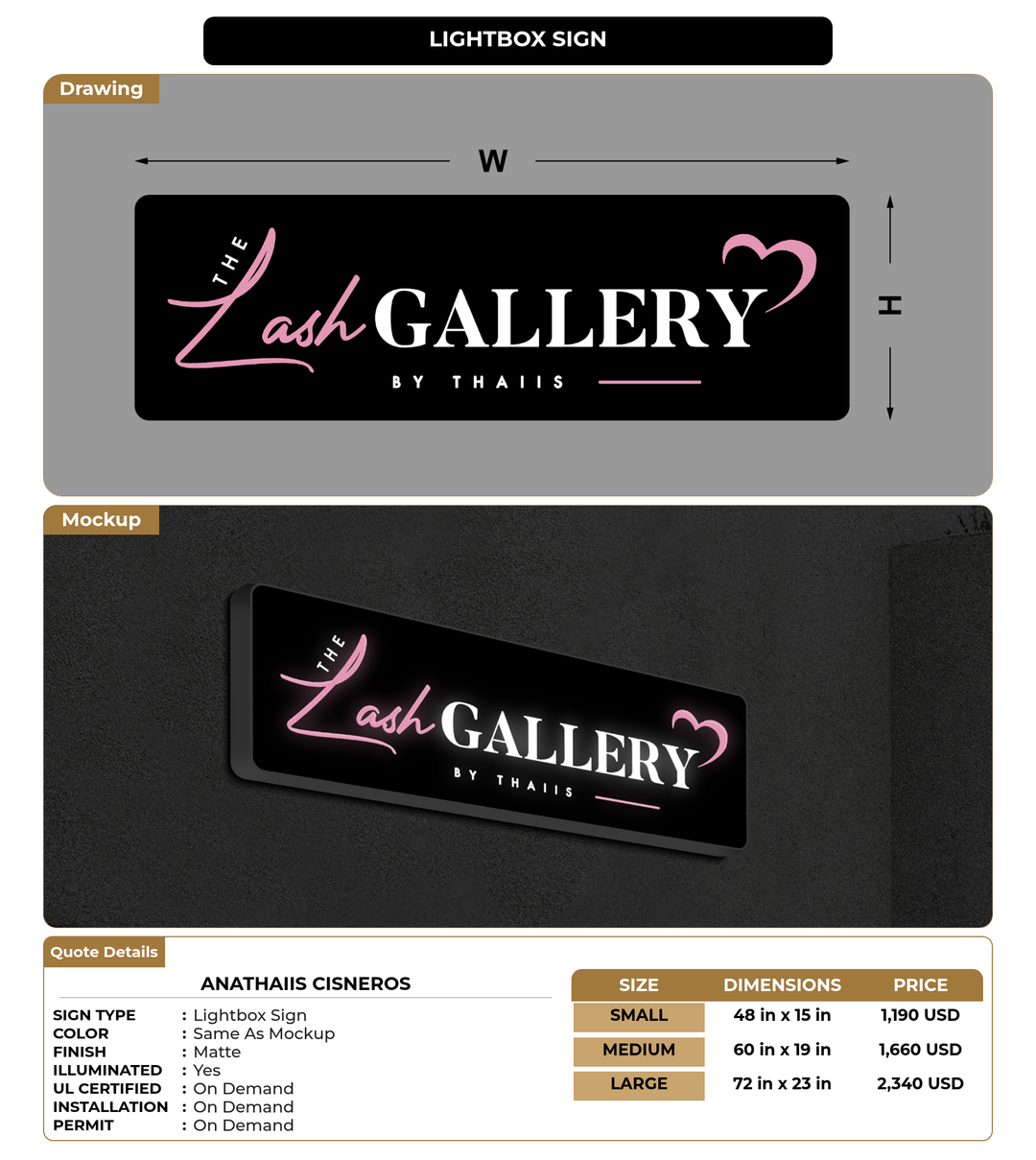 CUSTOM MOCKUP SIGN FOR Anathaiis Cisneros