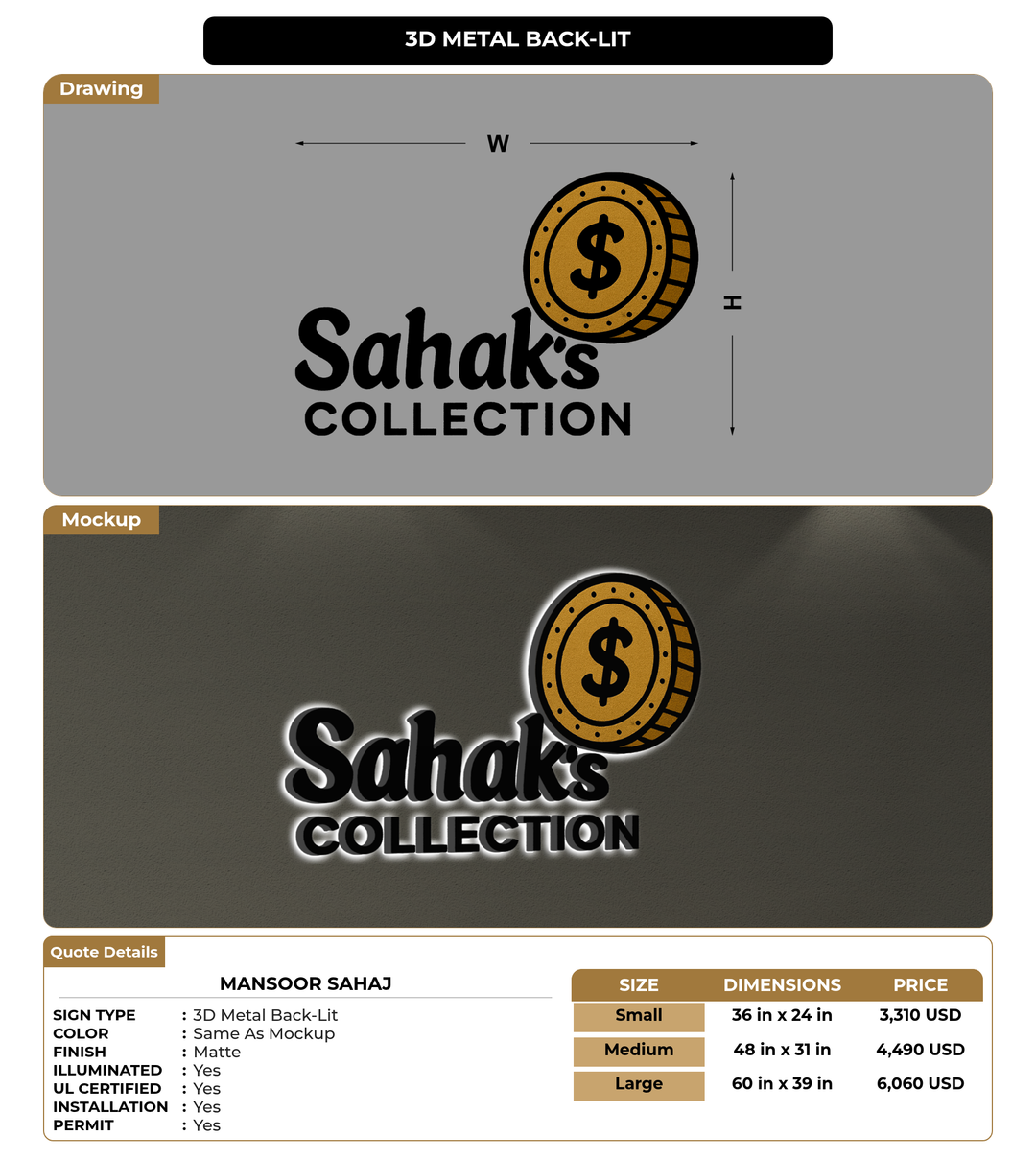 CUSTOM MOCKUP SIGN FOR Mansoor Sahaj