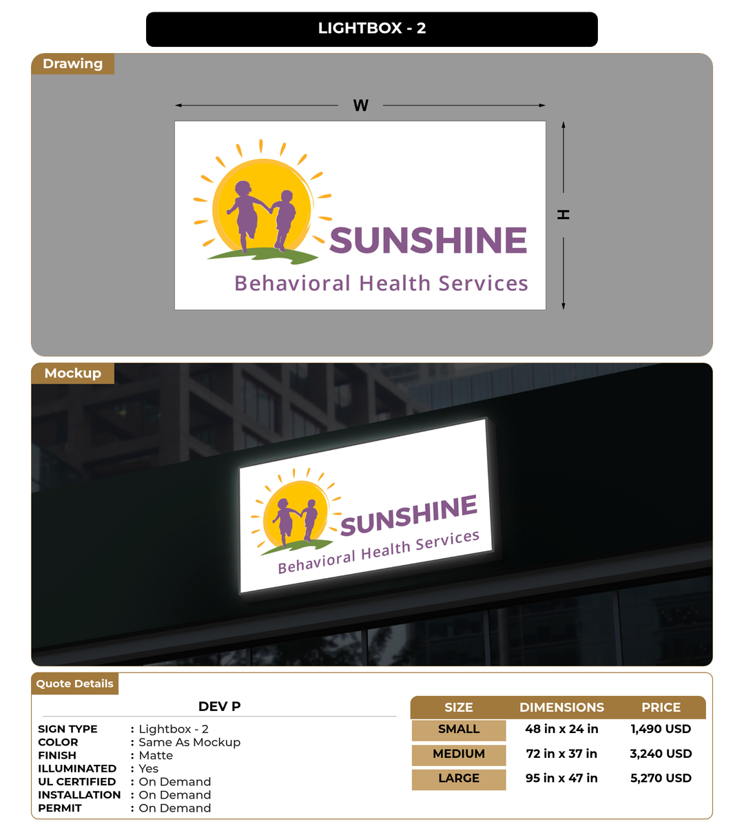 CUSTOM MOCKUP SIGN FOR Dev P