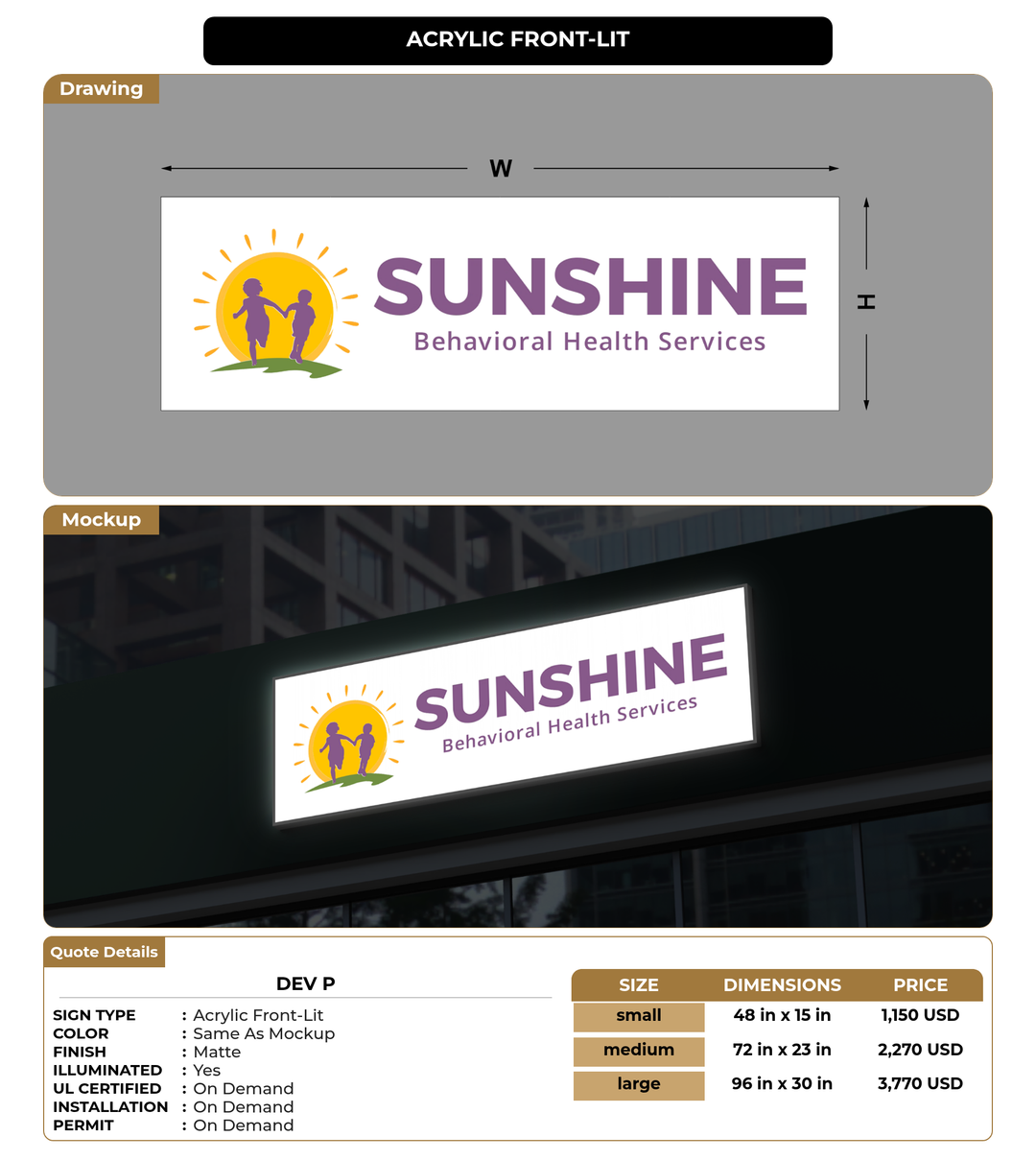 CUSTOM MOCKUP SIGN FOR Dev P