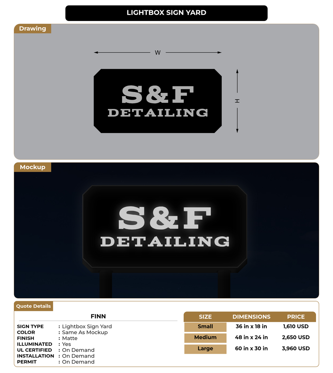 CUSTOM MOCKUP SIGN FOR Finn