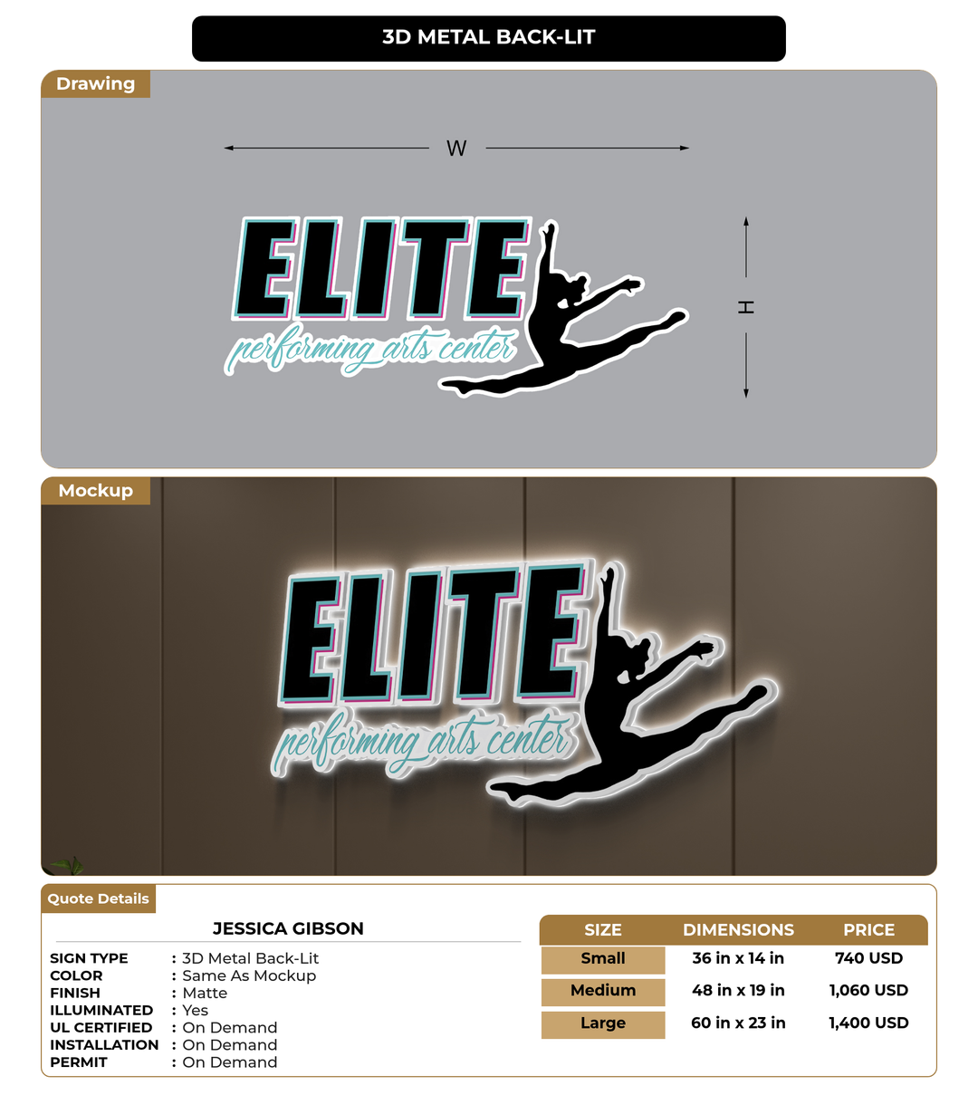 CUSTOM MOCKUP SIGN FOR Jessica Gibson