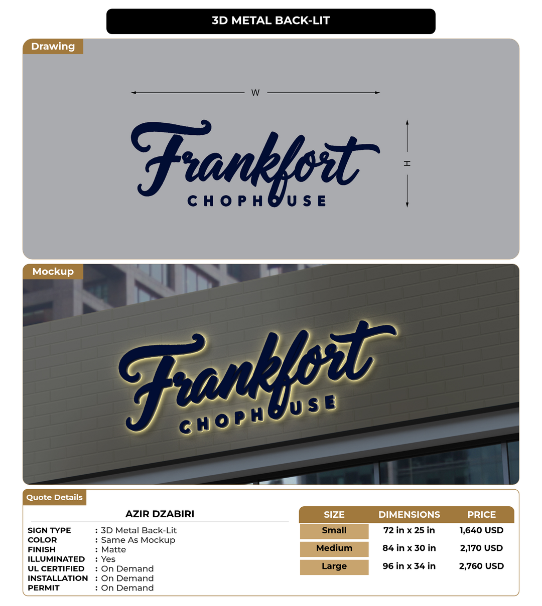 CUSTOM MOCKUP SIGN FOR Azir Dzabiri