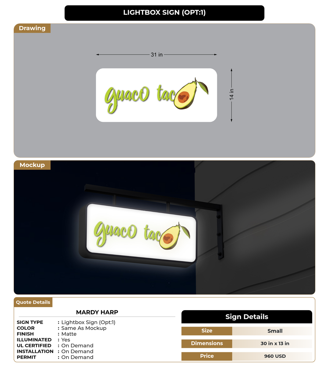 CUSTOM MOCKUP SIGN FOR Mardy Harp