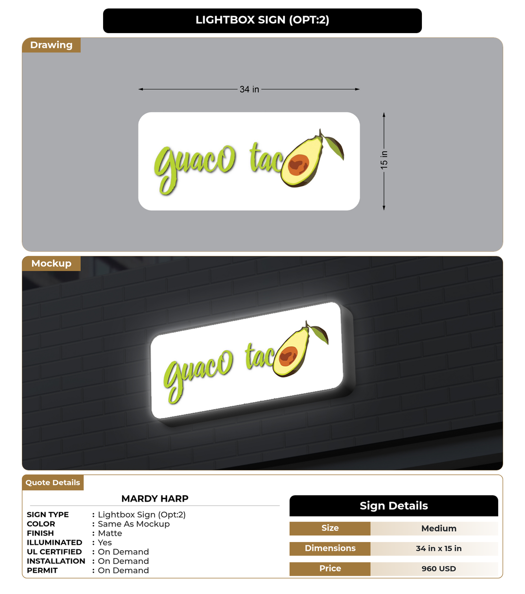 CUSTOM MOCKUP SIGN FOR Mardy Harp