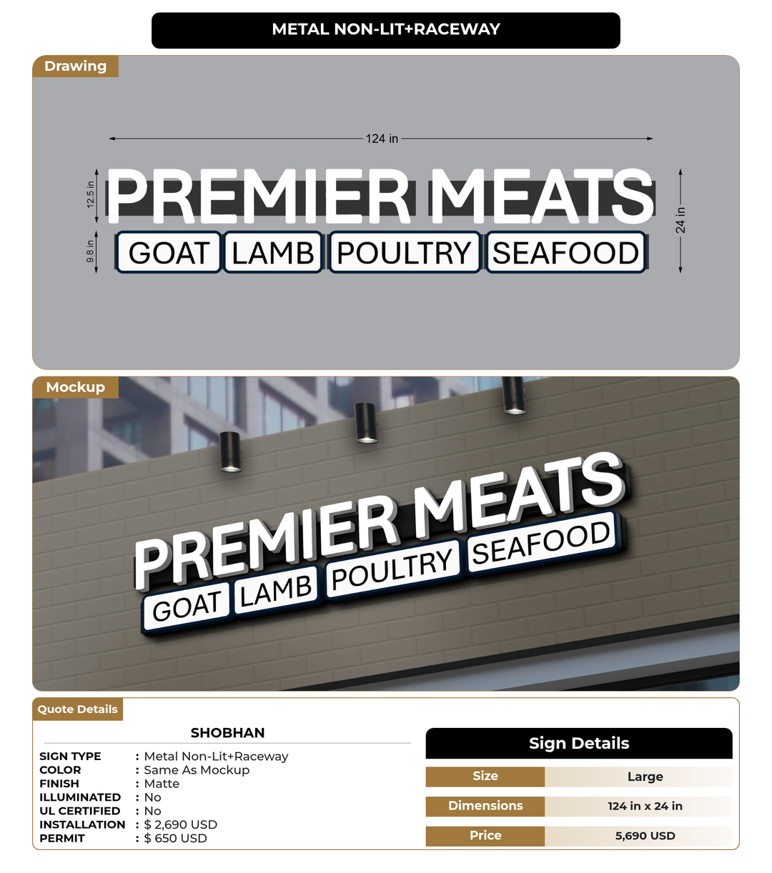 CUSTOM MOCKUP SIGN FOR Shobhan