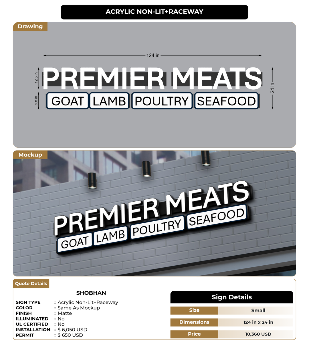 CUSTOM MOCKUP SIGN FOR Shobhan