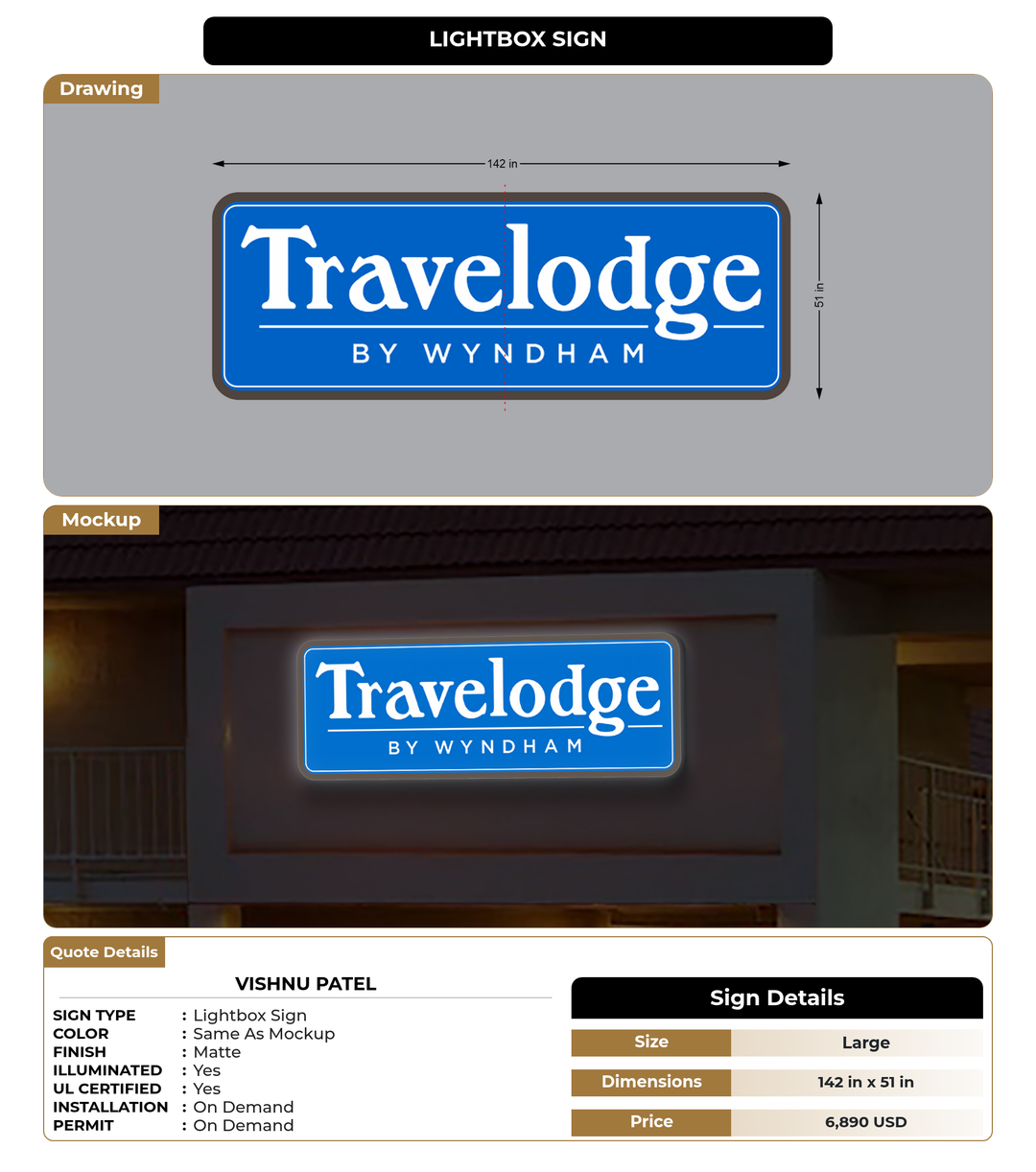 CUSTOM MOCKUP SIGN FOR Vishnu Patel