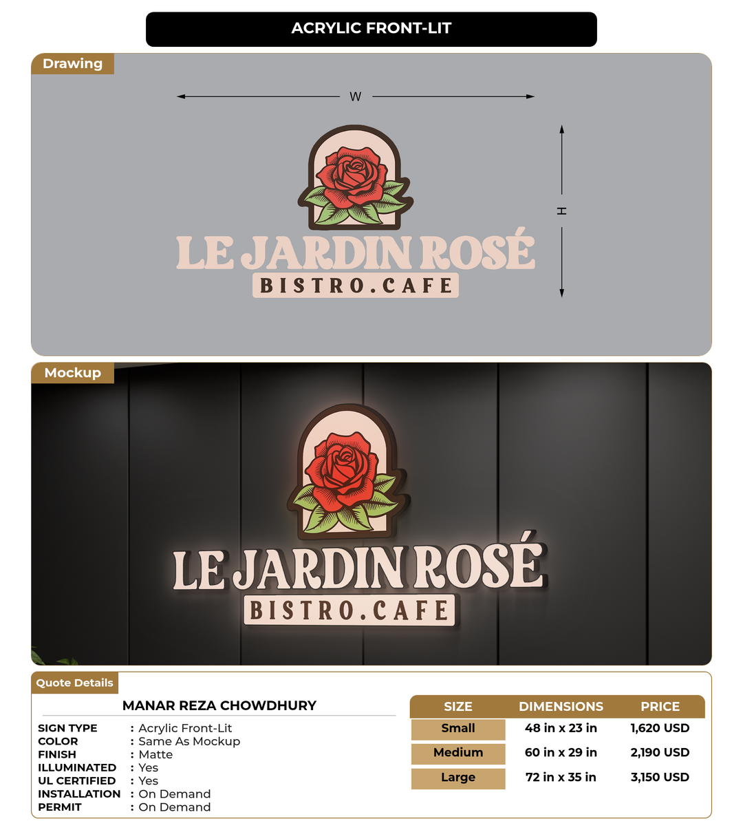CUSTOM MOCKUP SIGN FOR Manar Reza Chowdhury