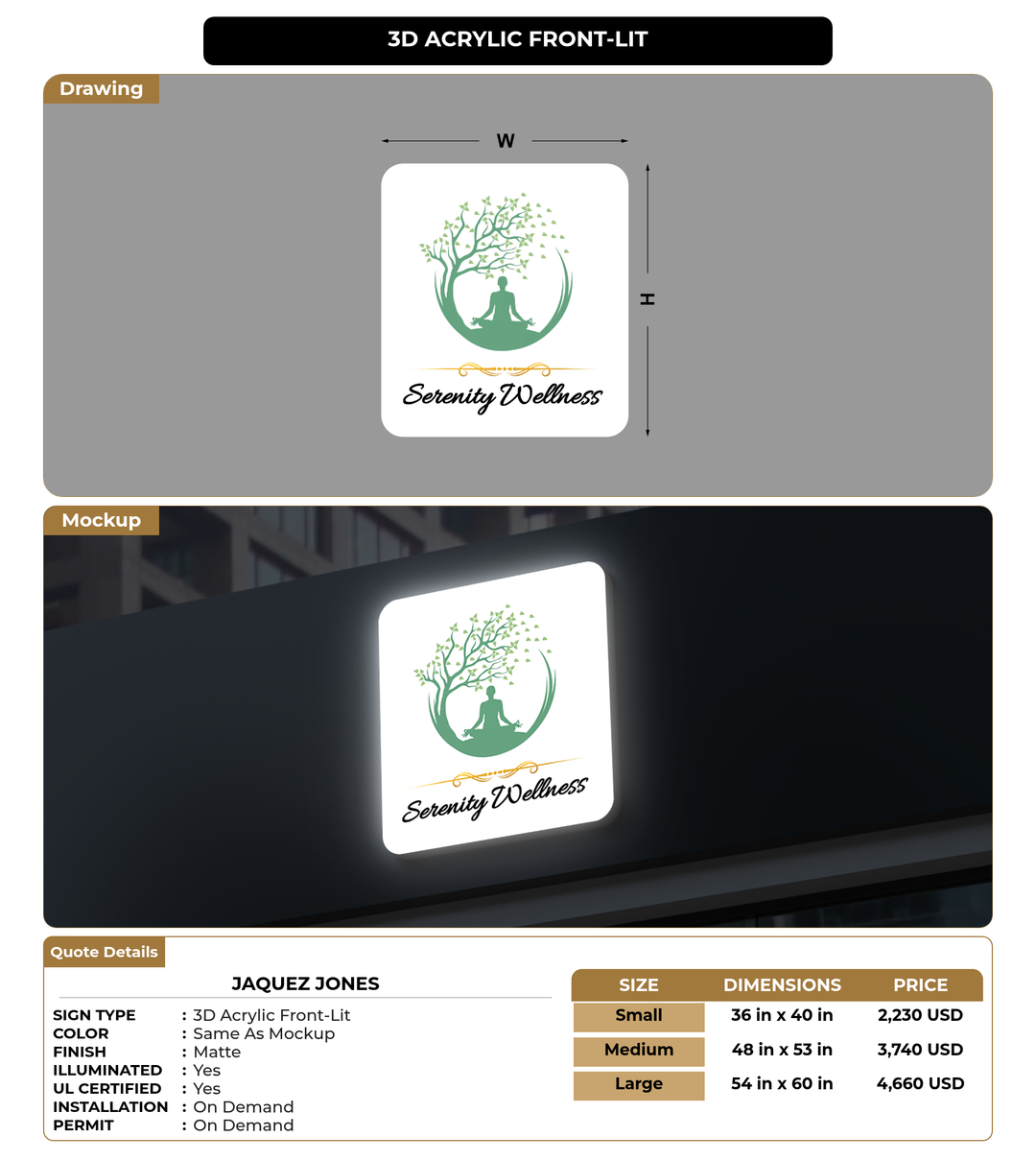 CUSTOM MOCKUP SIGN FOR Jaquez Jones