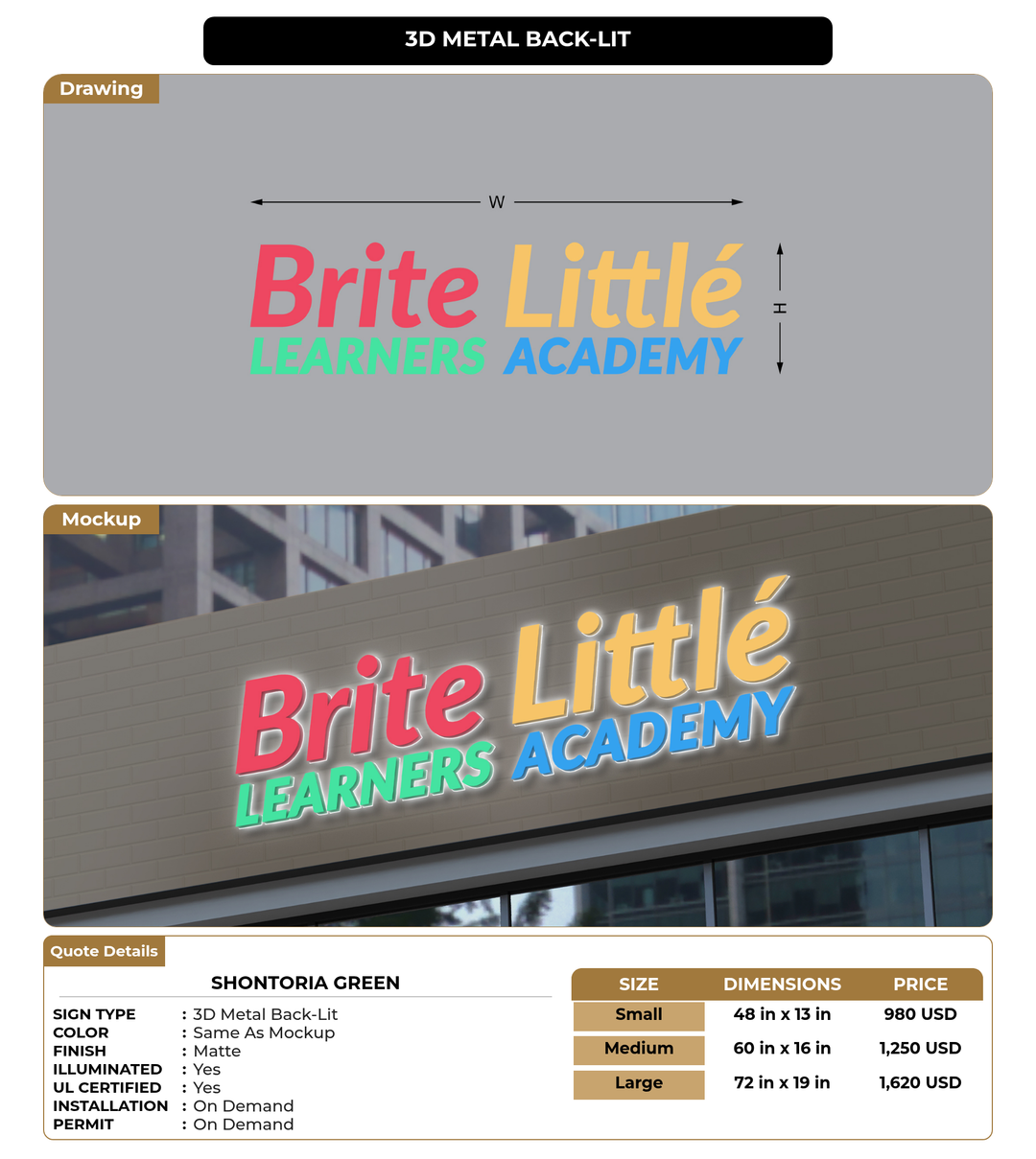 CUSTOM MOCKUP SIGN FOR Shontoria Green