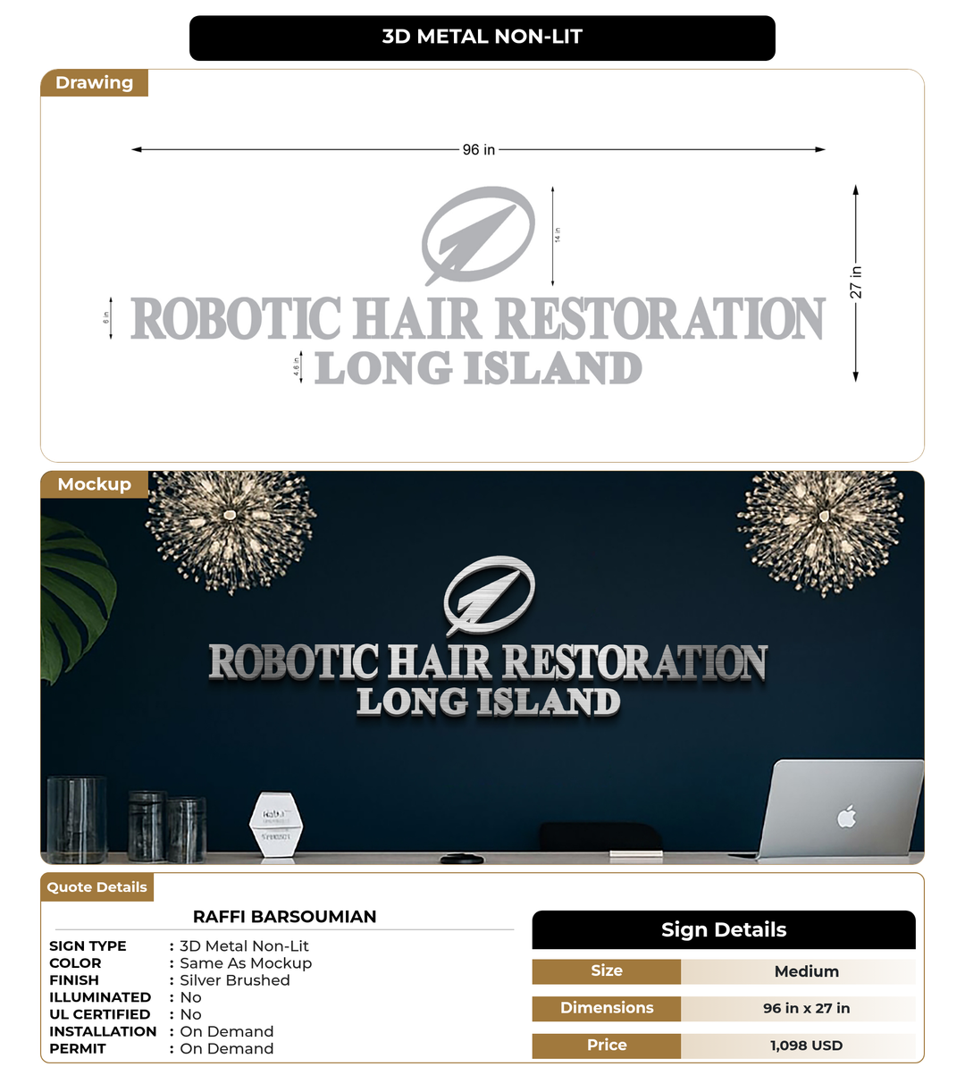 CUSTOM MOCKUP SIGN FOR Raffi Barsoumian