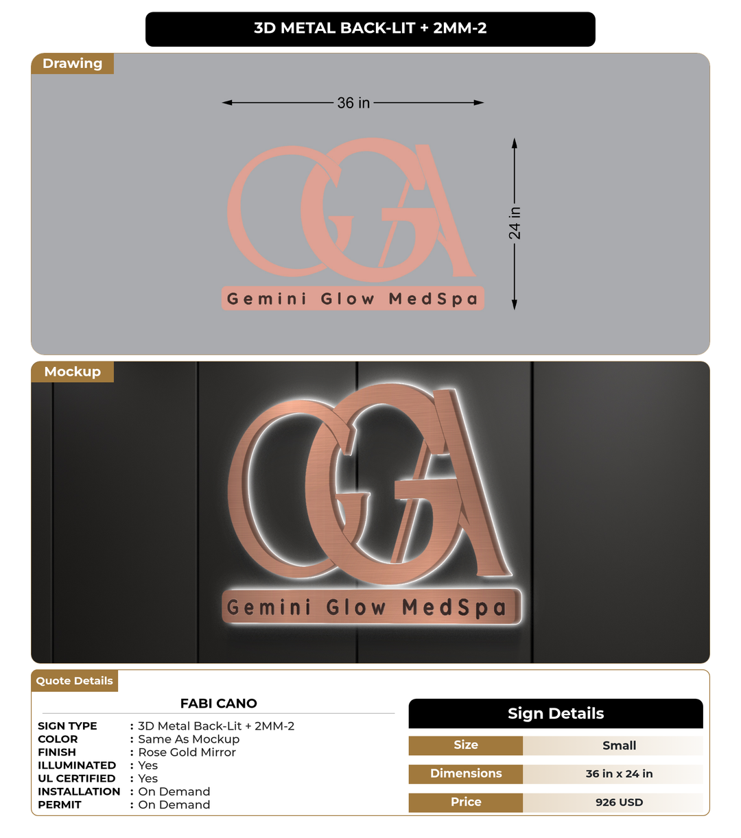 CUSTOM MOCKUP SIGN FOR Fabi Cano