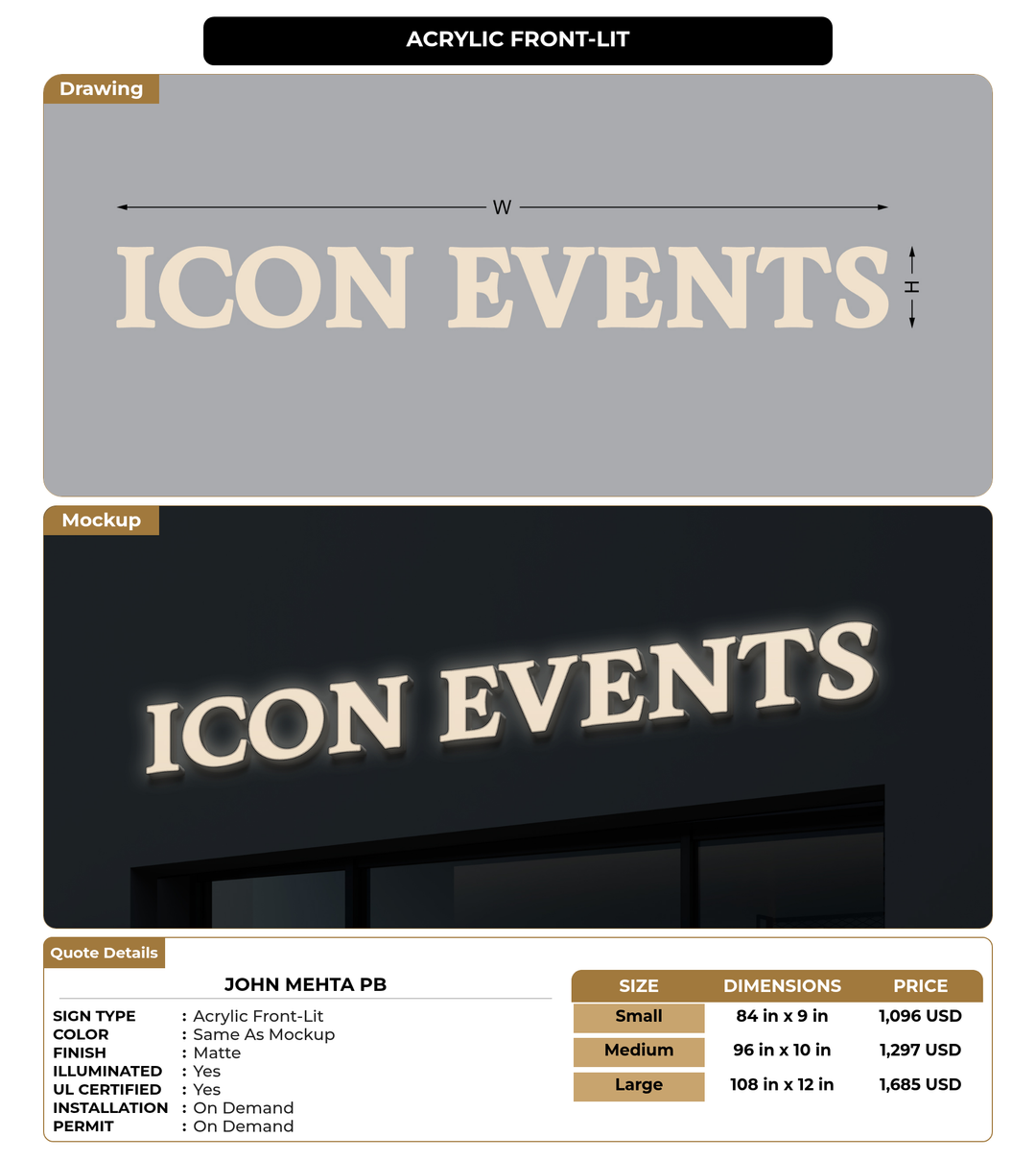 CUSTOM MOCKUP SIGN FOR john Mehta PB
