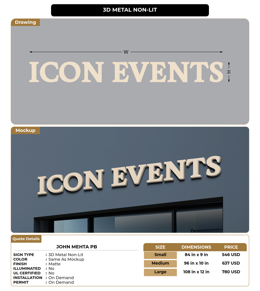CUSTOM MOCKUP SIGN FOR john Mehta PB