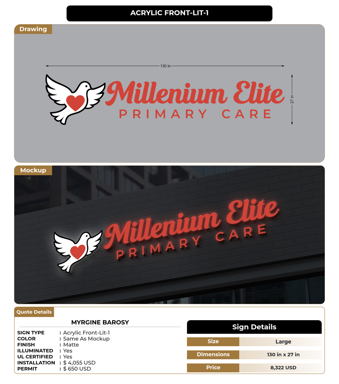 CUSTOM MOCKUP SIGN FOR Myrgine Barosy