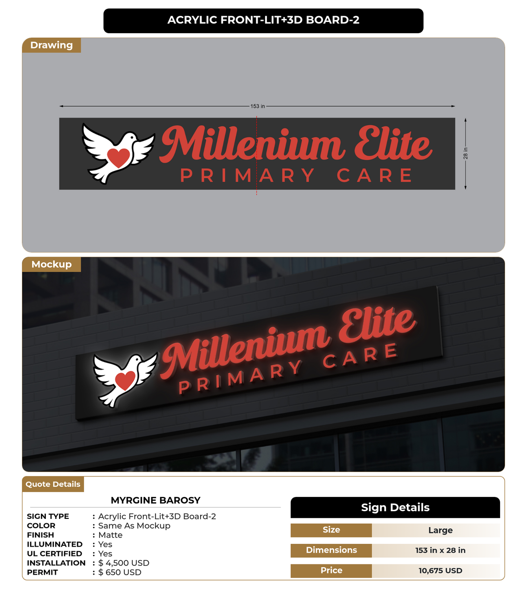 CUSTOM MOCKUP SIGN FOR Myrgine Barosy