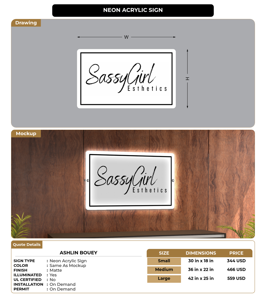 CUSTOM MOCKUP SIGN FOR ashlin bouey