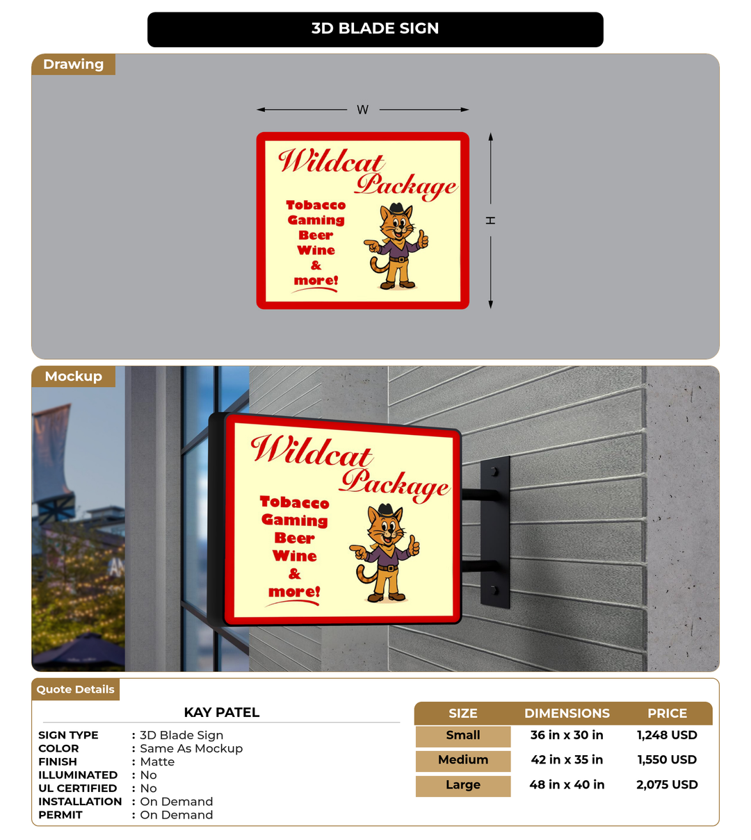 CUSTOM MOCKUP SIGN FOR Kay Patel