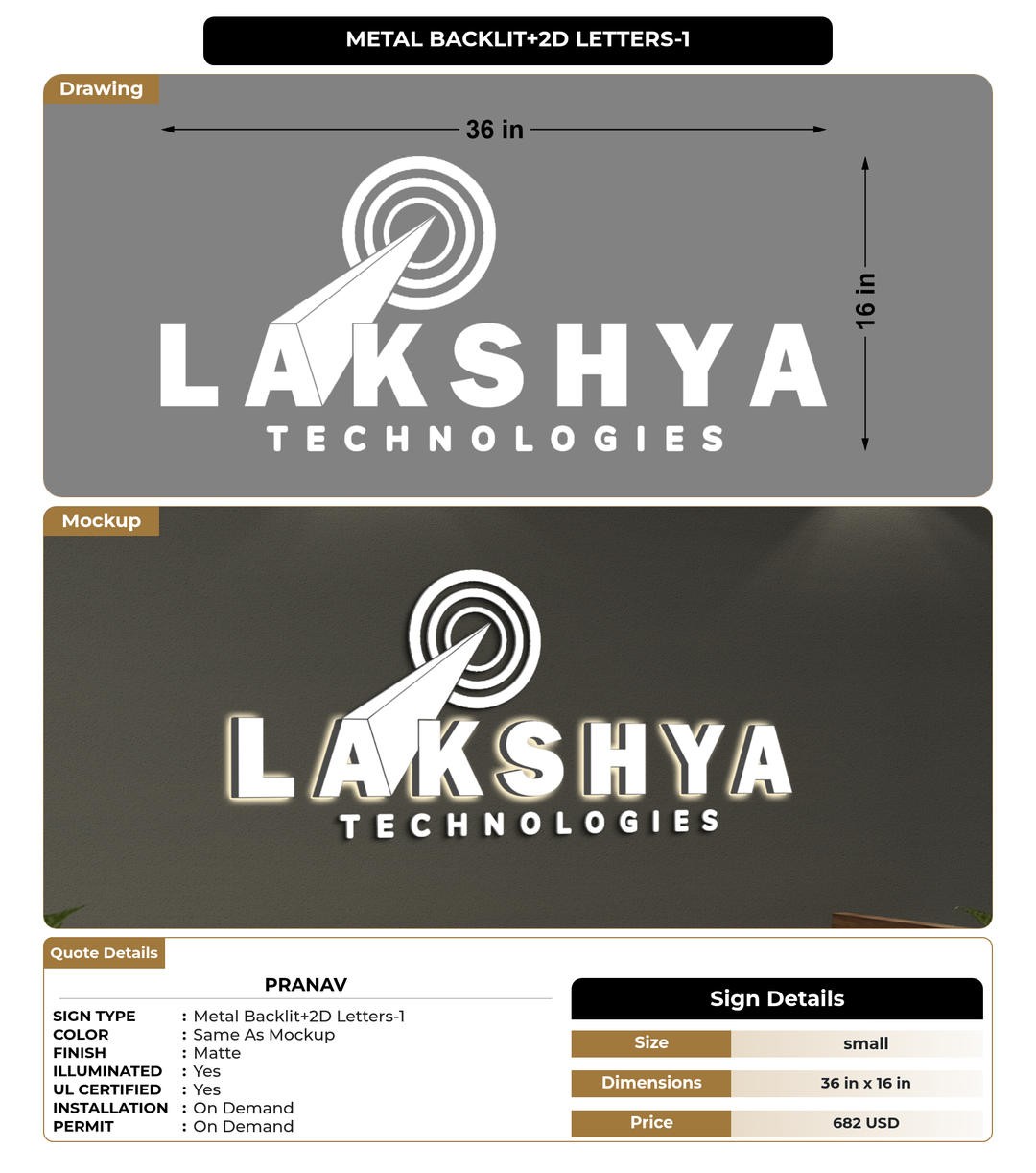 CUSTOM MOCKUP SIGN FOR Pranav