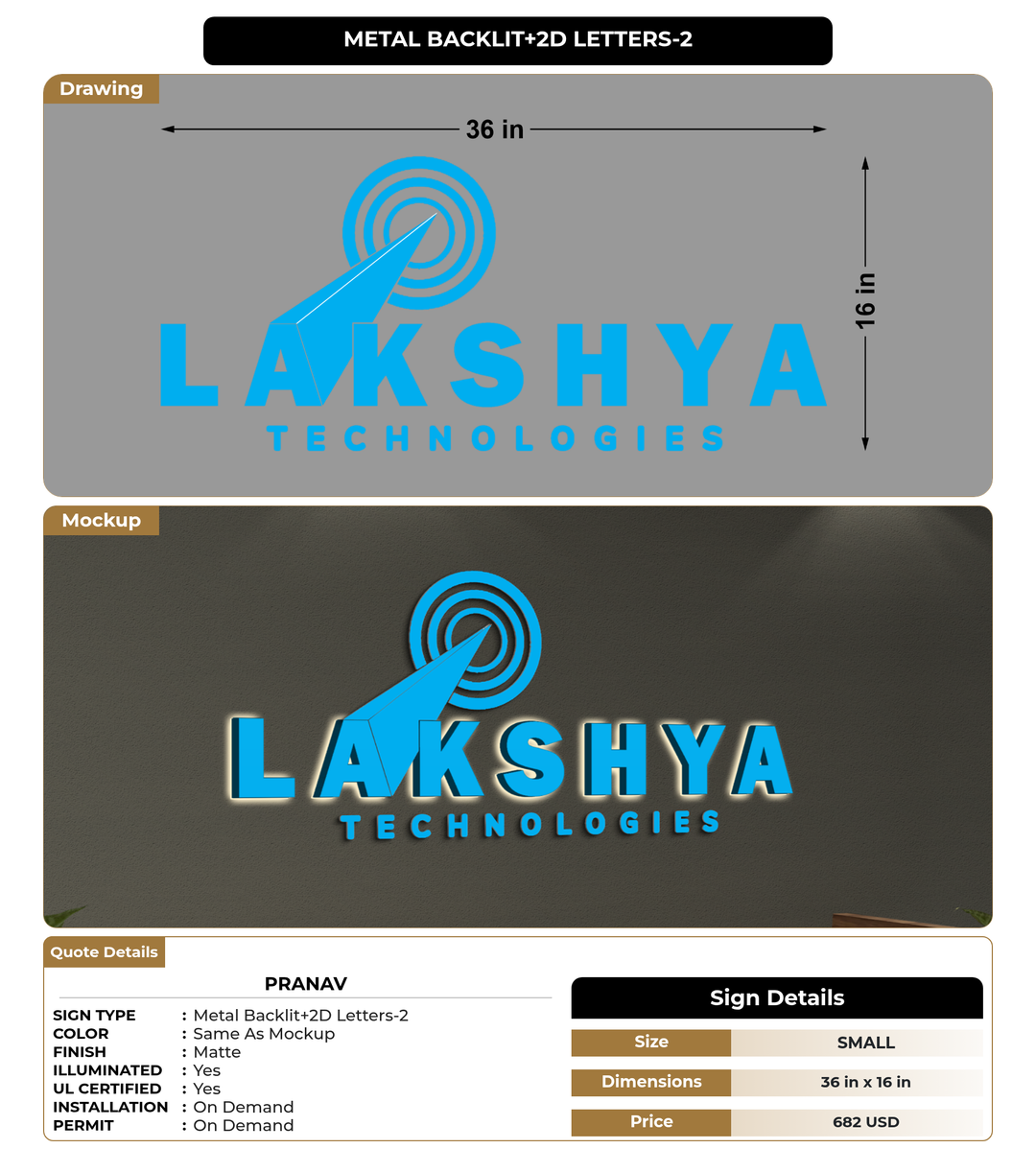 CUSTOM MOCKUP SIGN FOR Pranav