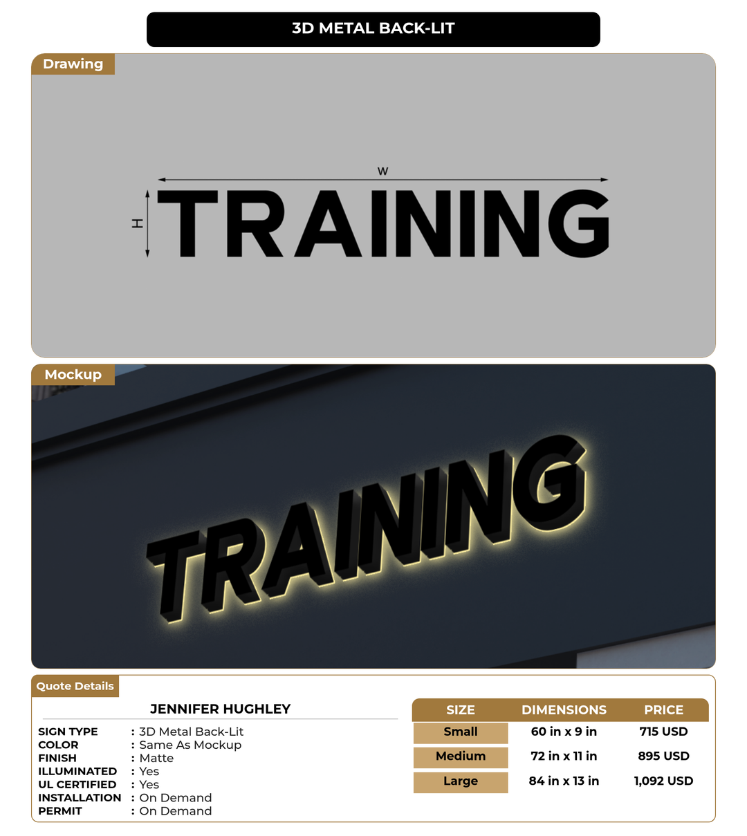 CUSTOM MOCKUP SIGN FOR Jennifer Hughley