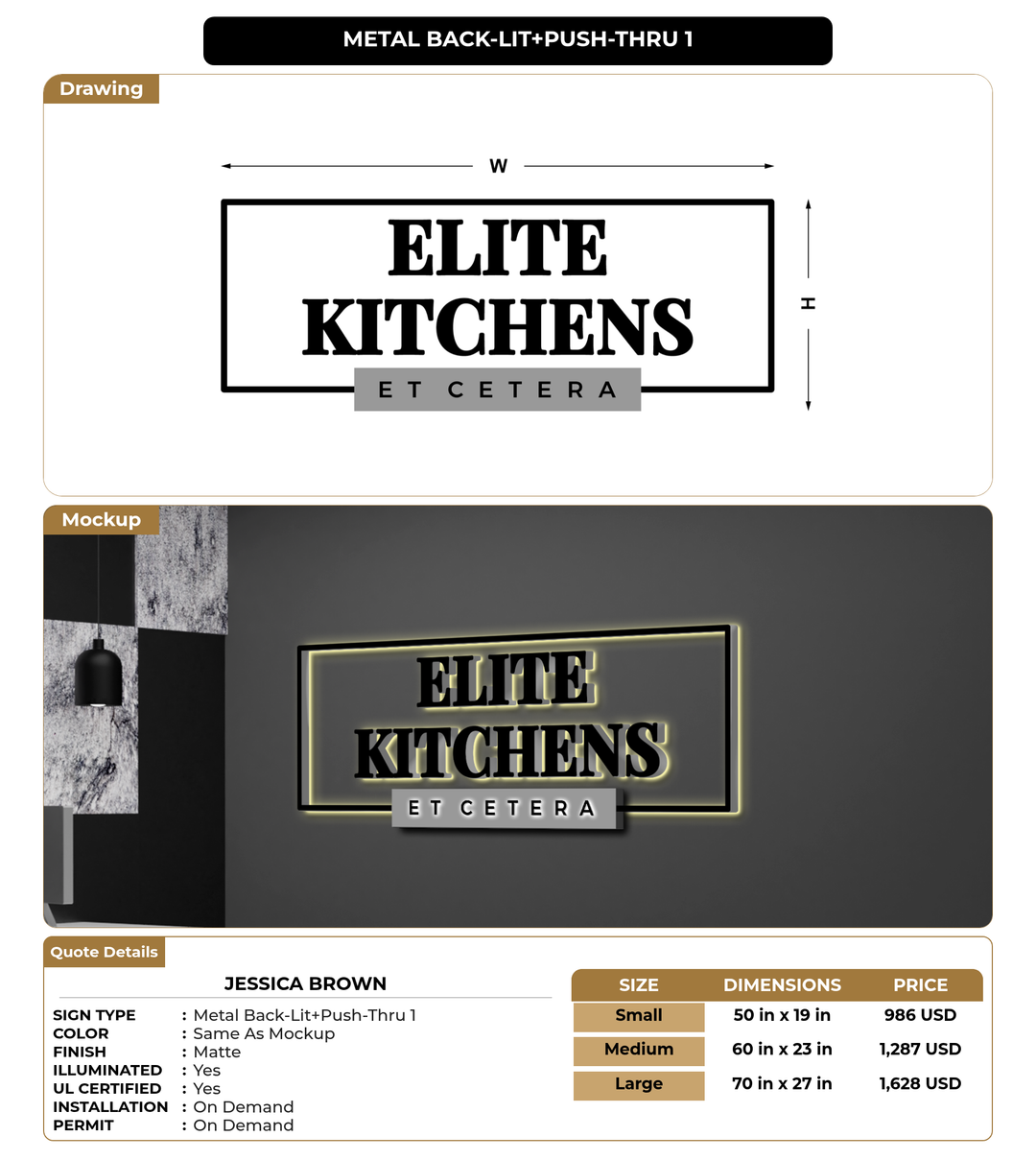 CUSTOM MOCKUP SIGN FOR Jessica Brown