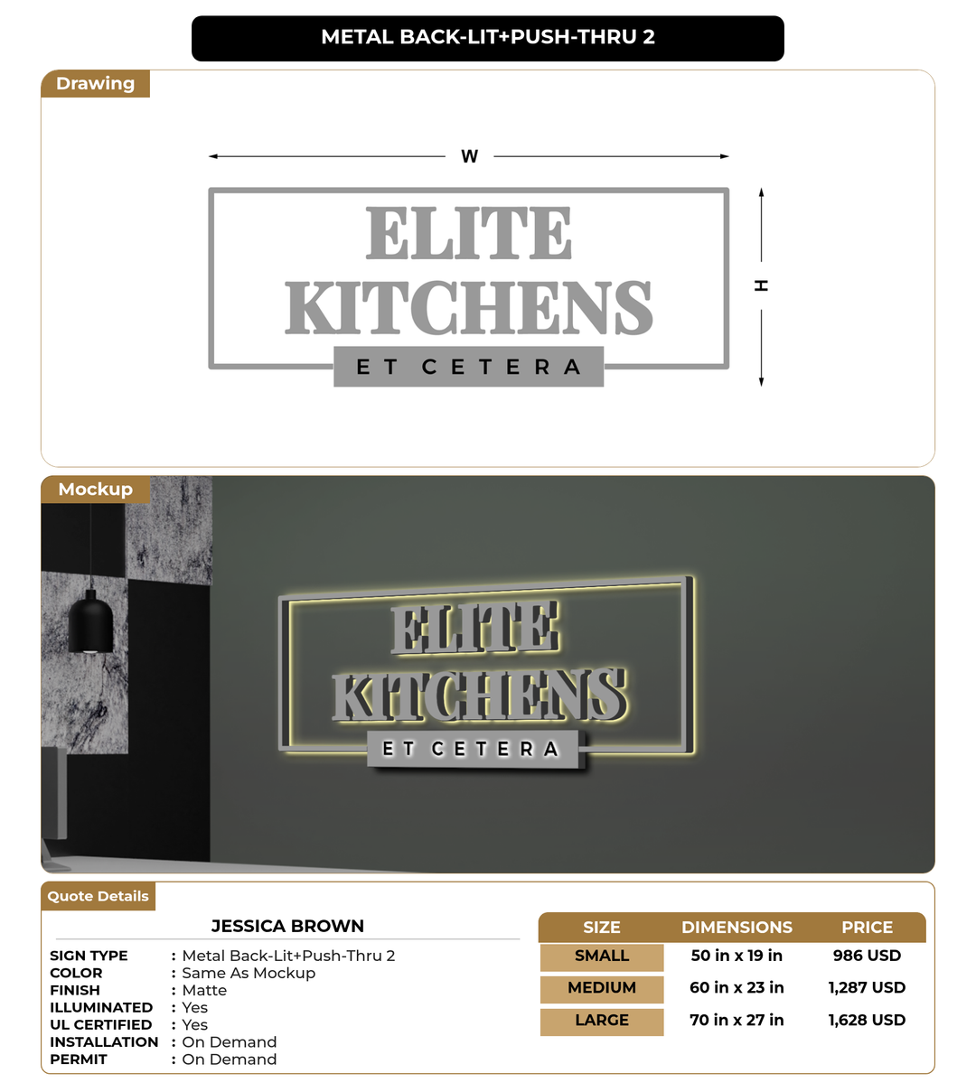 CUSTOM MOCKUP SIGN FOR Jessica Brown