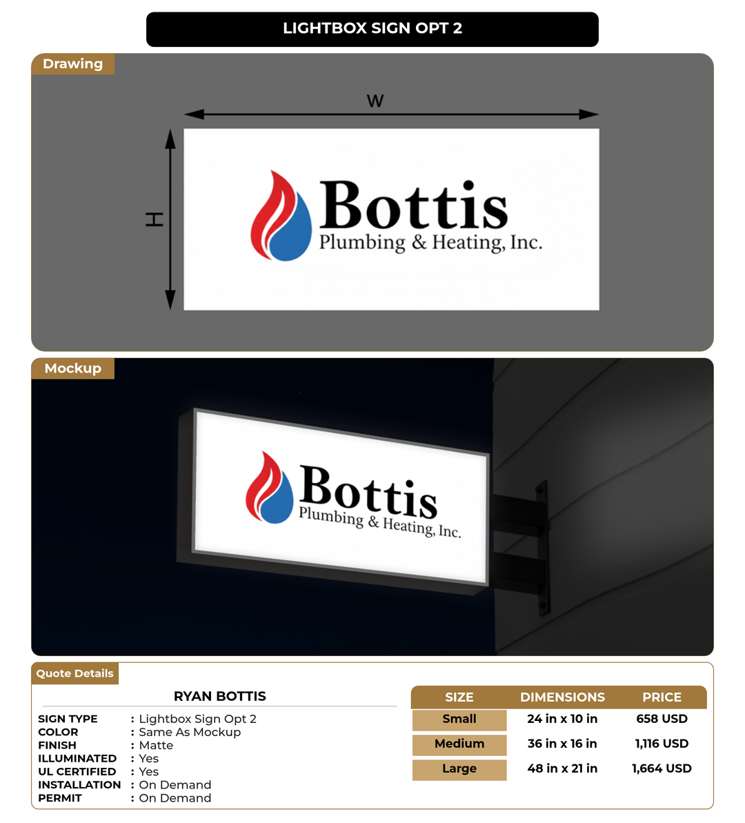 CUSTOM MOCKUP SIGN FOR Ryan Bottis