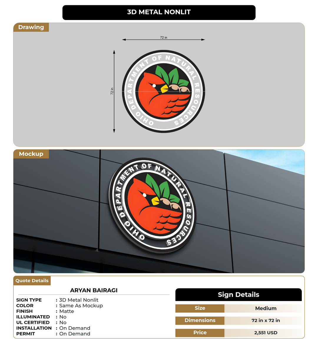 CUSTOM MOCKUP SIGN FOR aryan bairagi