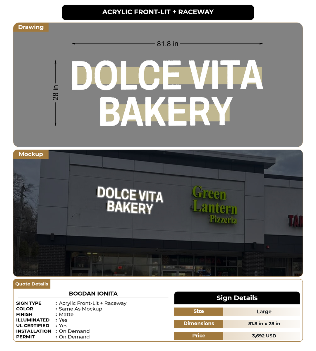 CUSTOM MOCKUP SIGN FOR Bogdan Ionita