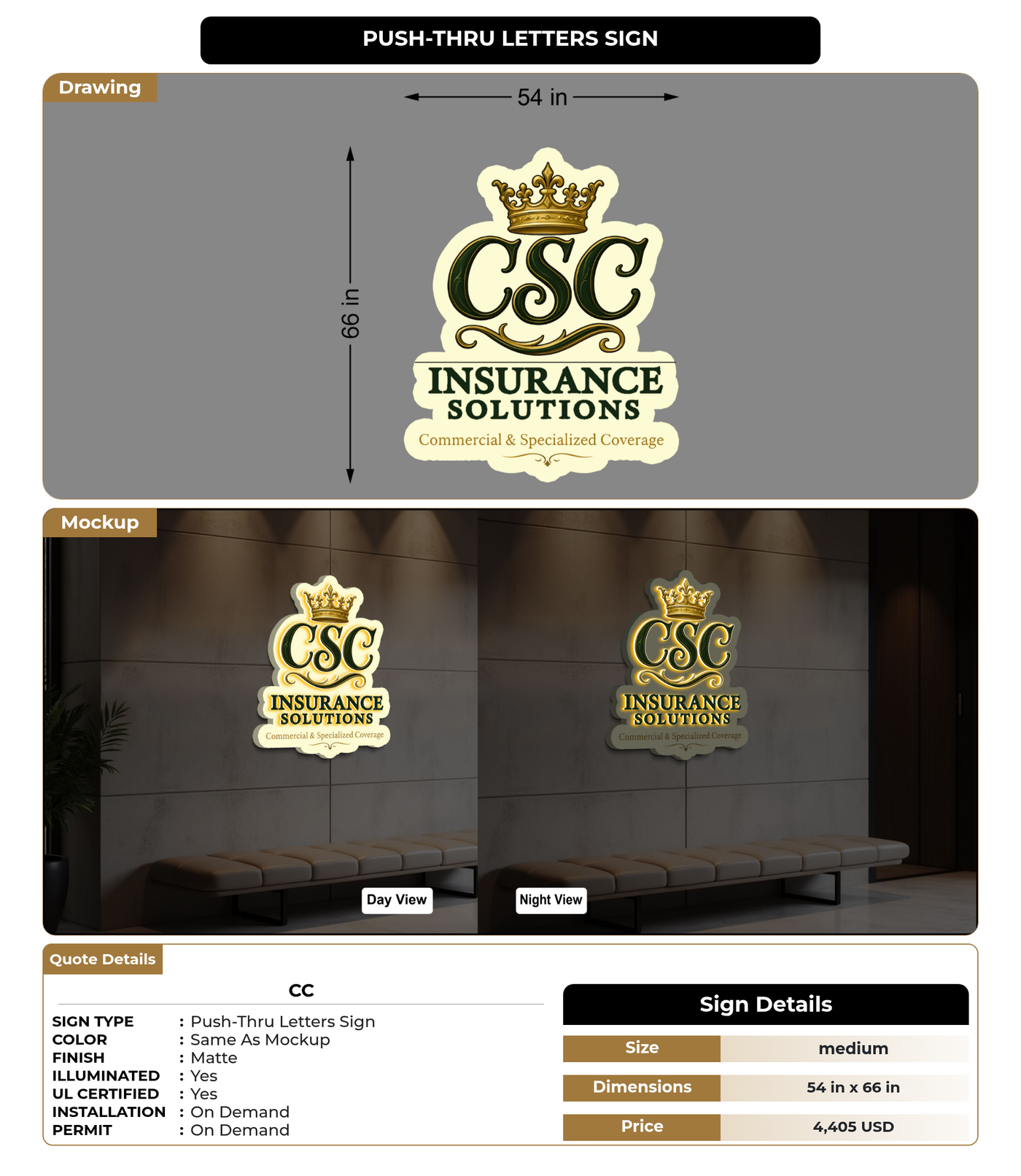 CUSTOM MOCKUP SIGN FOR Cc – Signize
