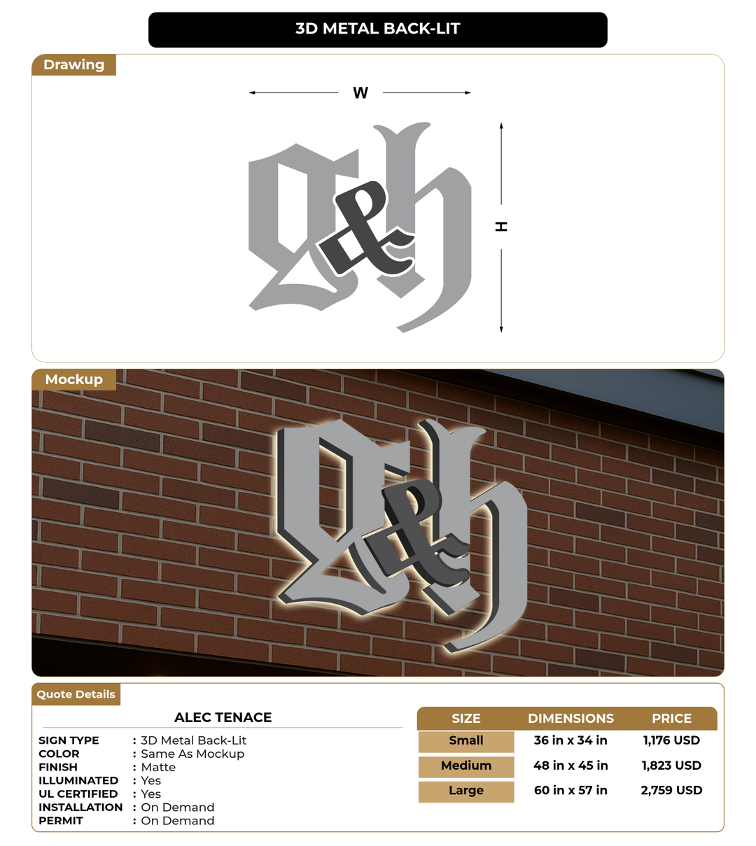 CUSTOM MOCKUP SIGN FOR Alec Tenace
