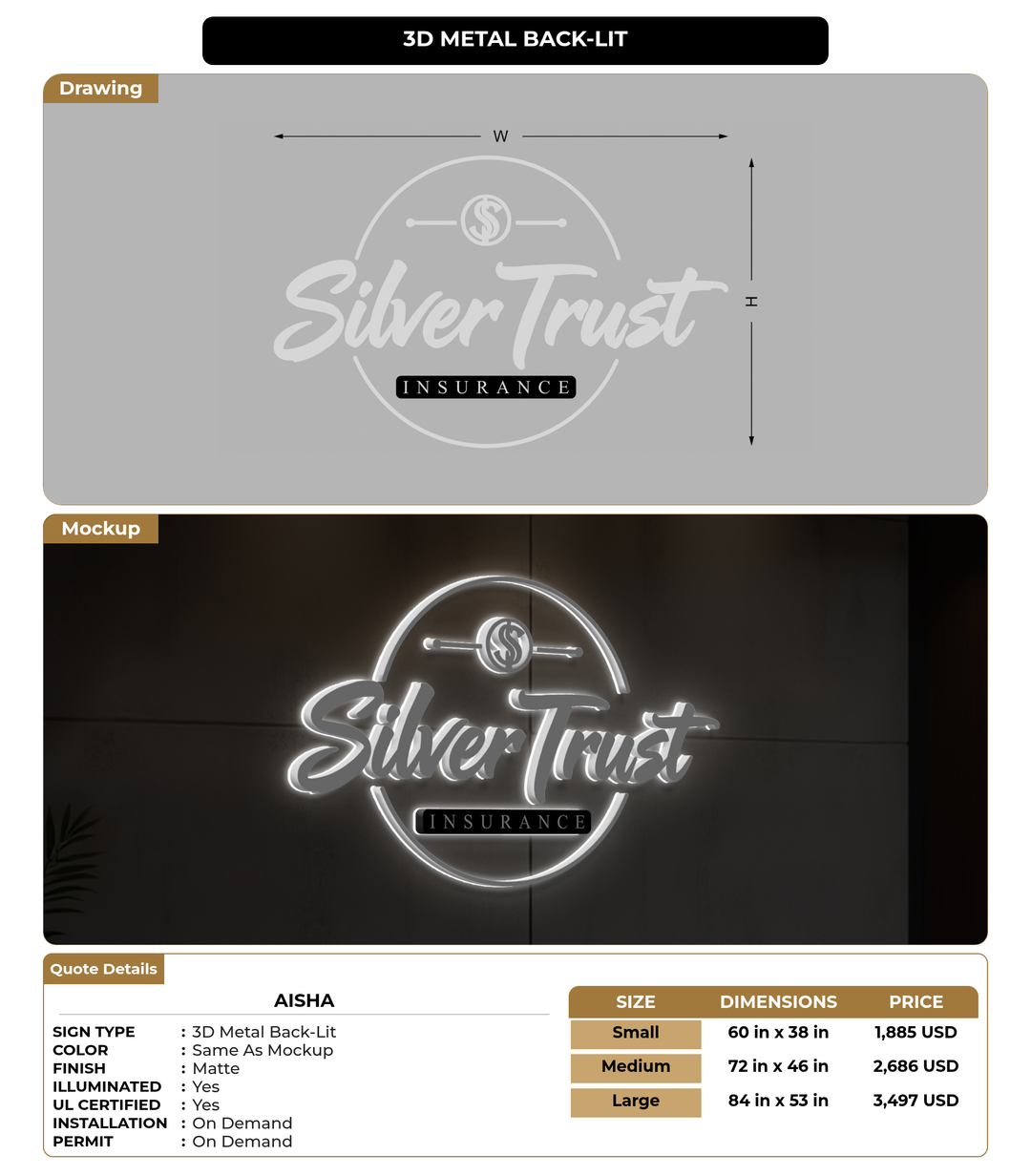 CUSTOM MOCKUP SIGN FOR Aisha