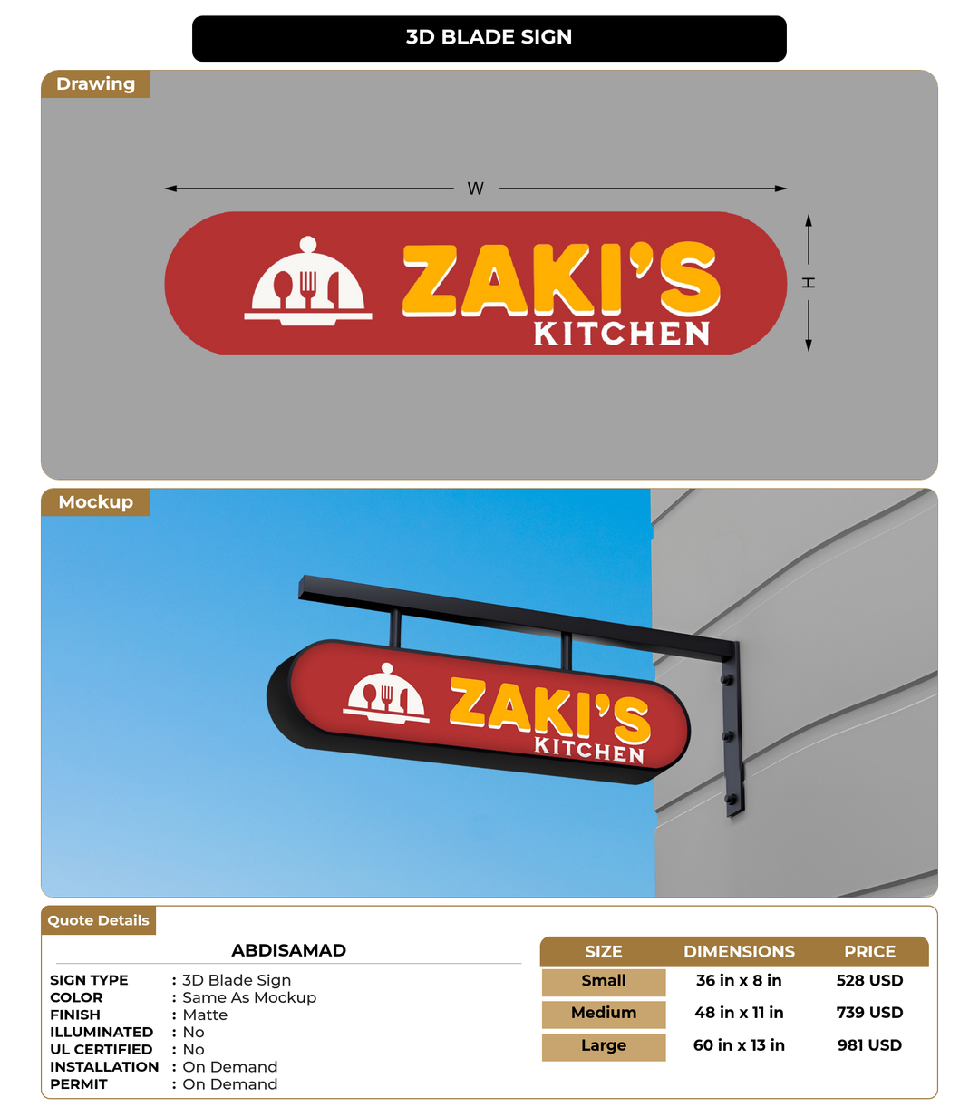 CUSTOM MOCKUP SIGN FOR Abdisamad
