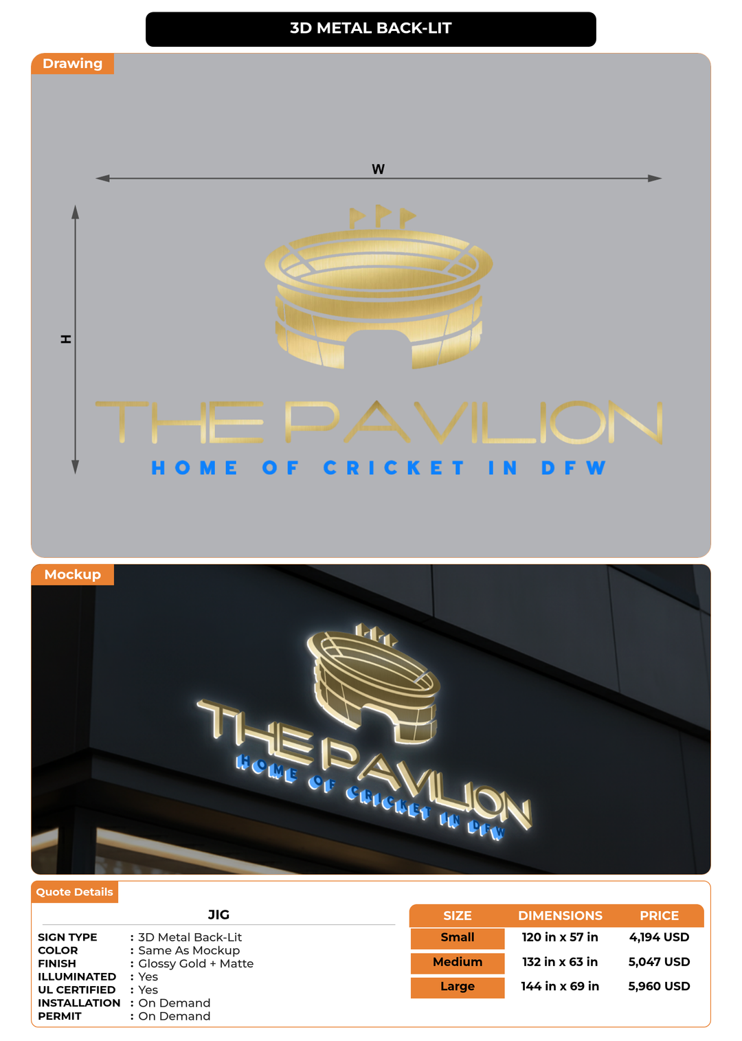 CUSTOM MOCKUP SIGN FOR Jig