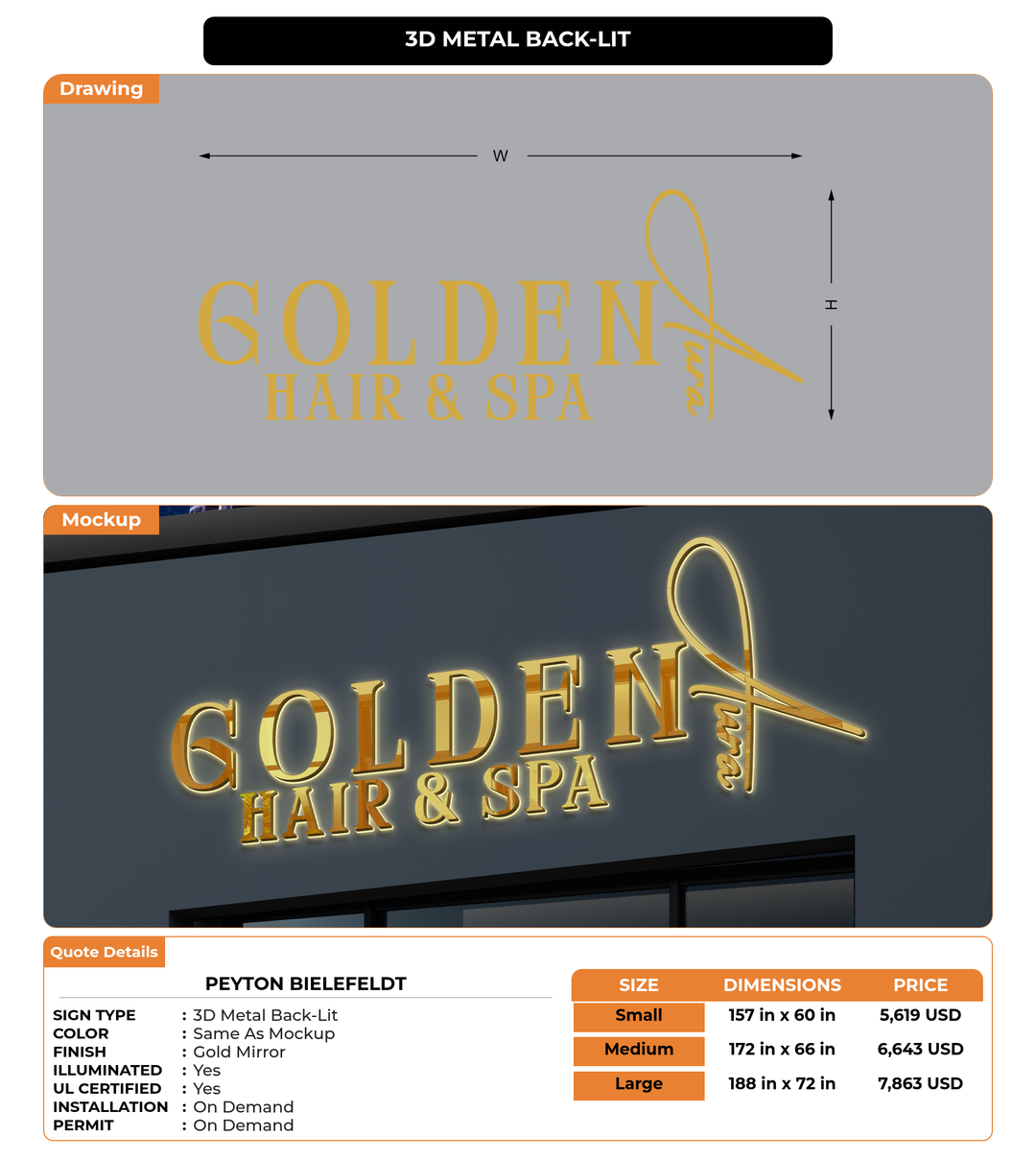 CUSTOM MOCKUP SIGN FOR Peyton bielefeldt