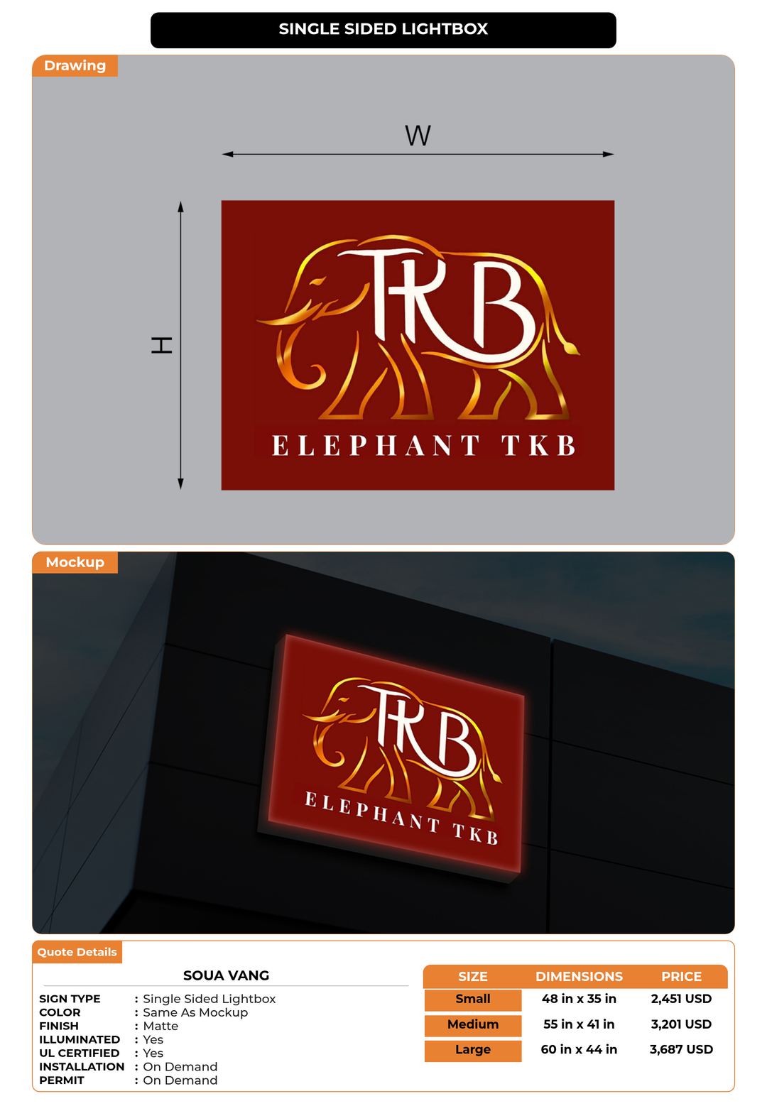 CUSTOM MOCKUP SIGN FOR Soua Vang