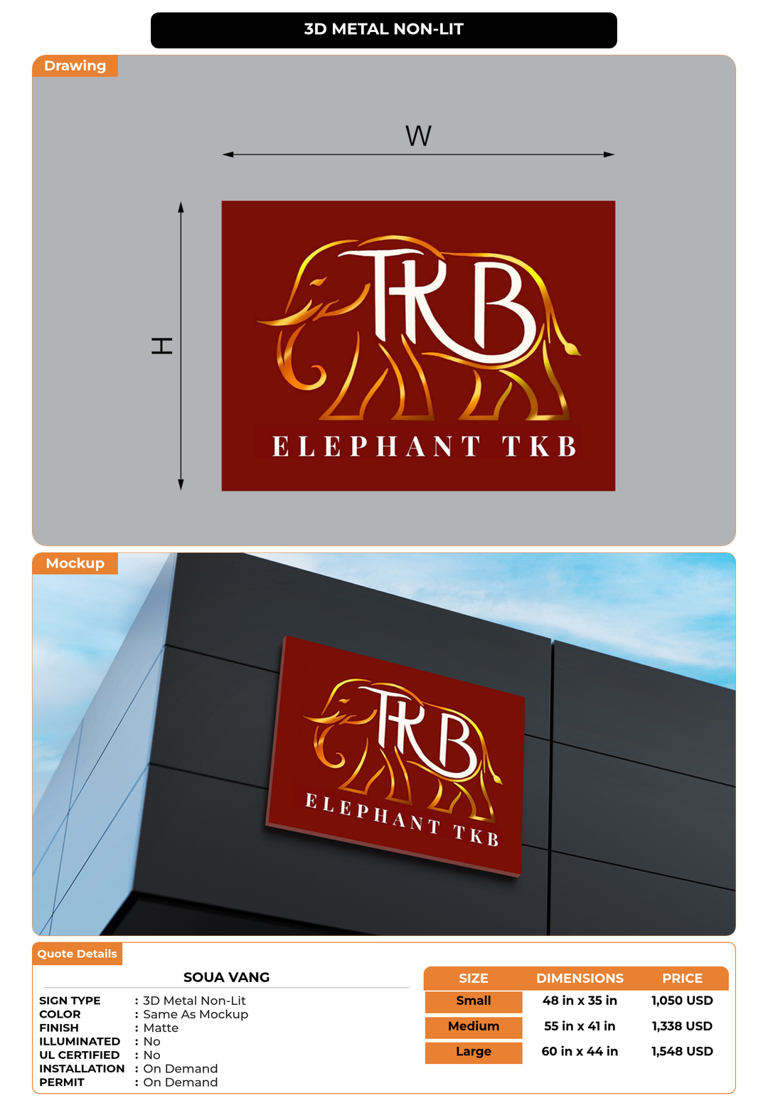 CUSTOM MOCKUP SIGN FOR Soua Vang