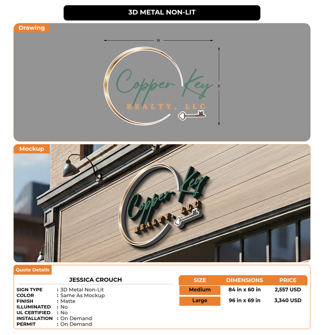 CUSTOM MOCKUP SIGN FOR Jessica Crouch