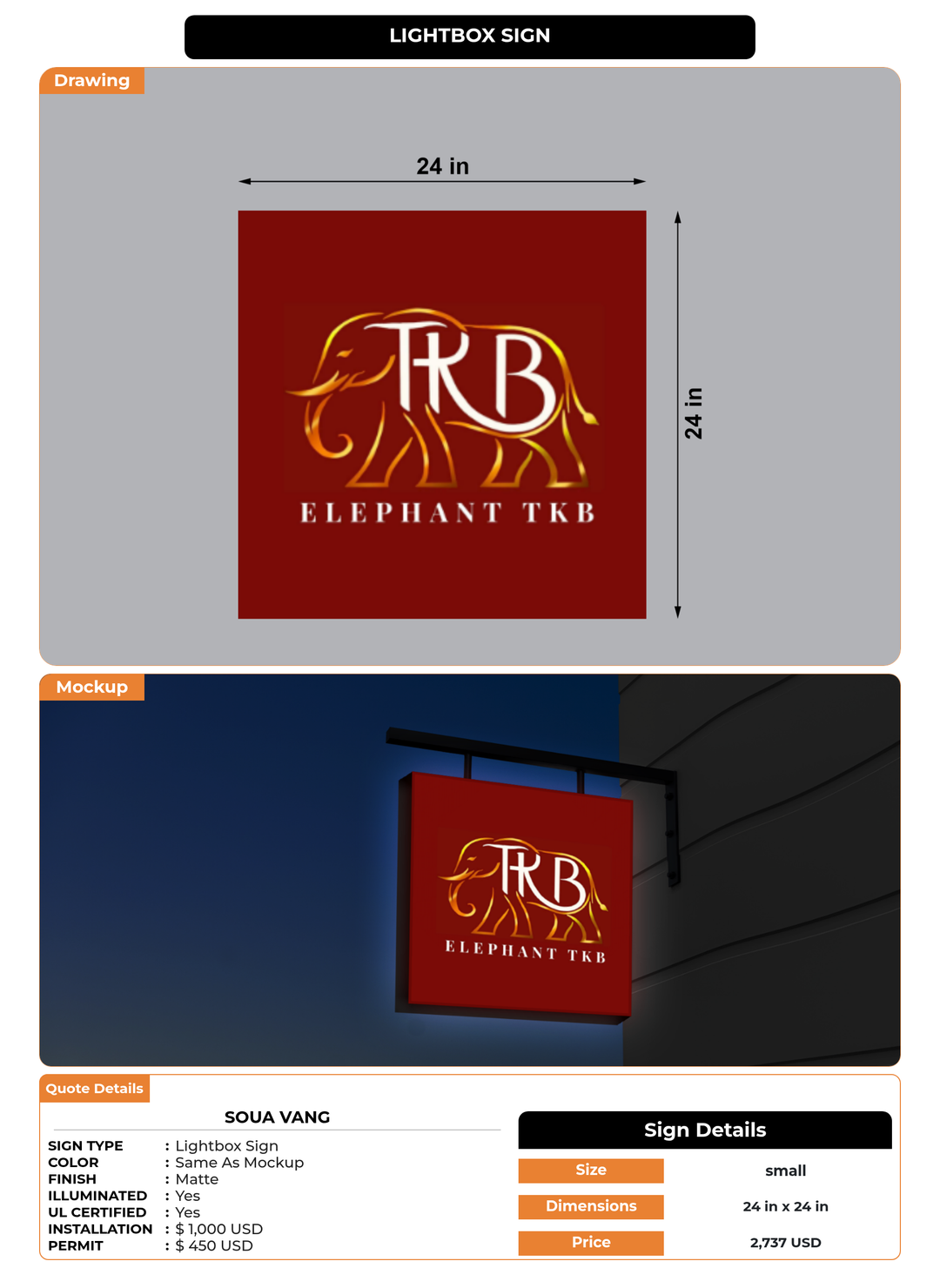 CUSTOM MOCKUP SIGN FOR Soua Vang