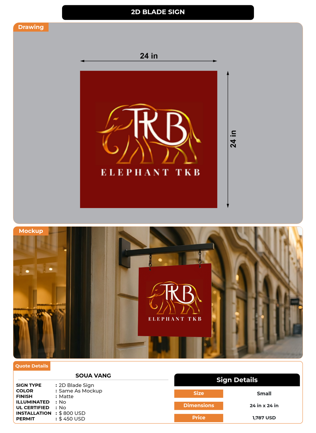 CUSTOM MOCKUP SIGN FOR Soua Vang