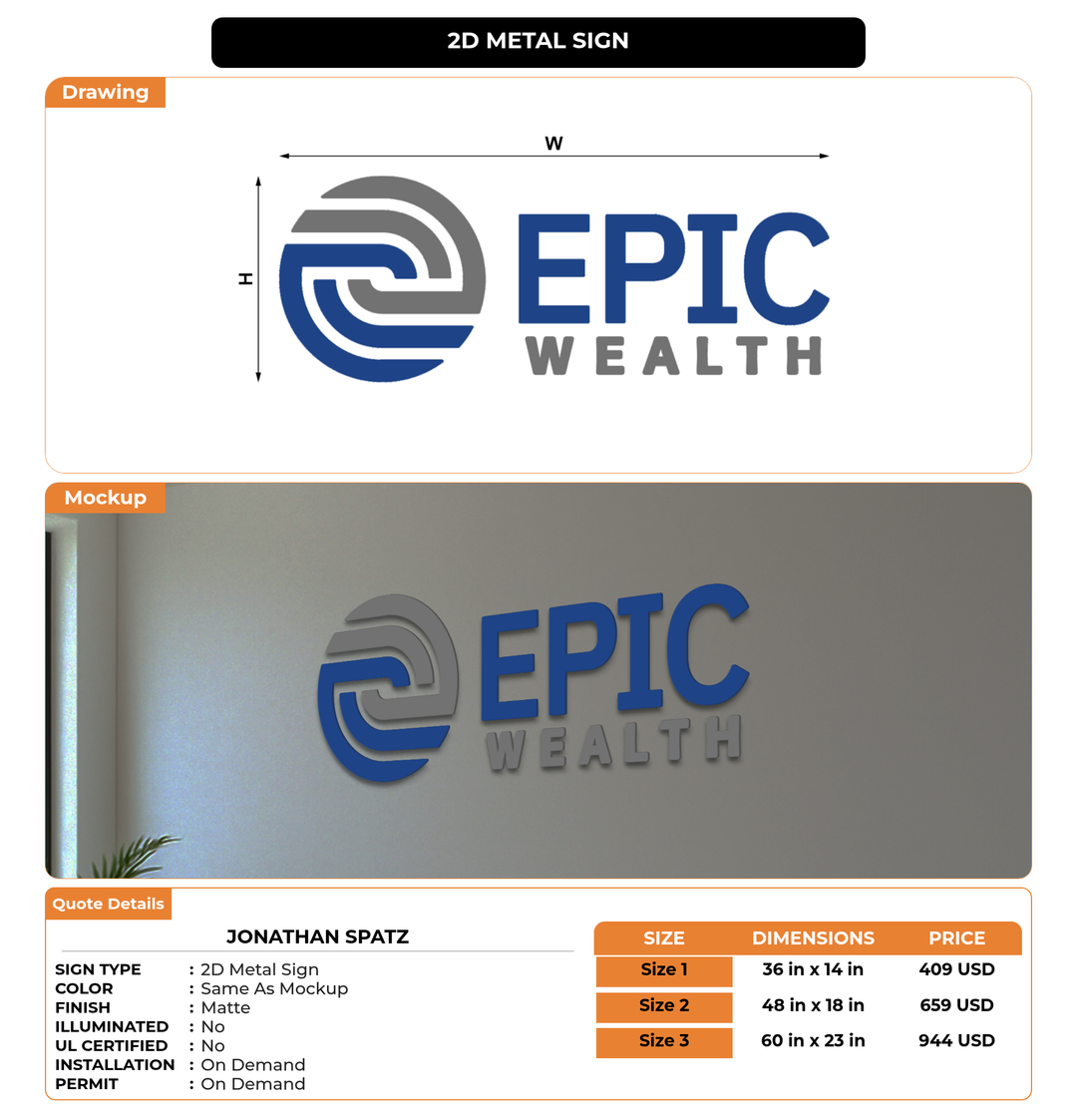 CUSTOM MOCKUP SIGN FOR Jonathan Spatz
