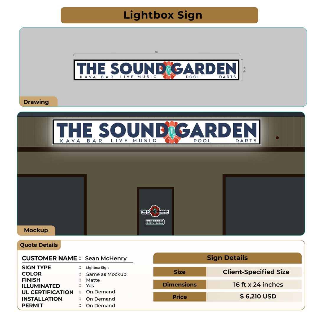 custom signs for Sean McHenry
