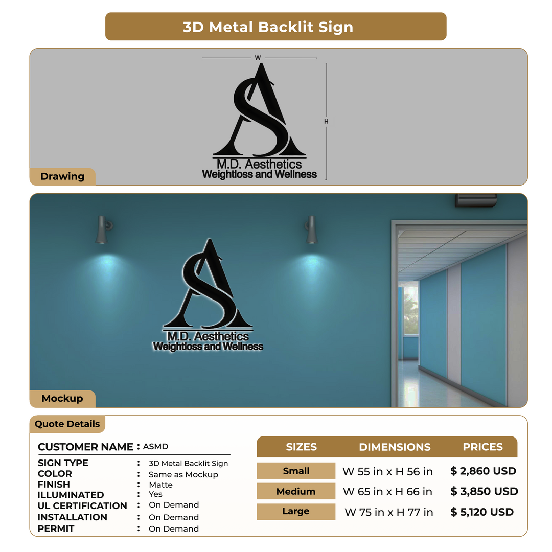 Custom Signs for ASMD